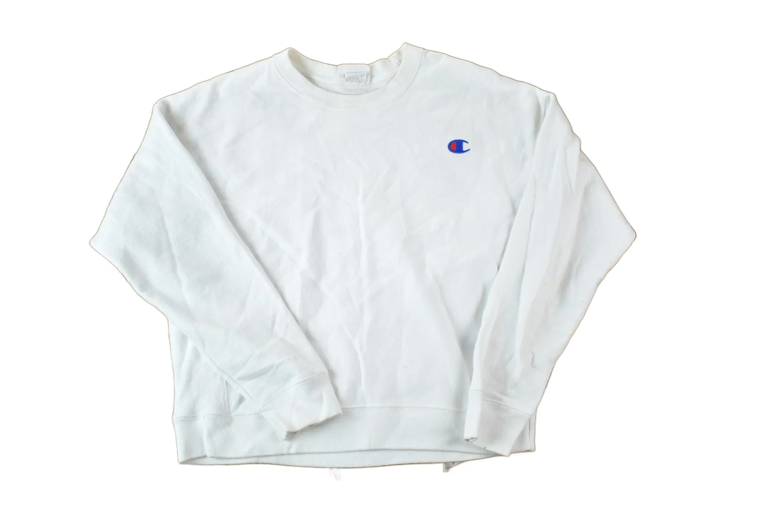 Vintage 1990s Champion Reverse Weave Boxy Crewneck Sweatshirt Men's Large
