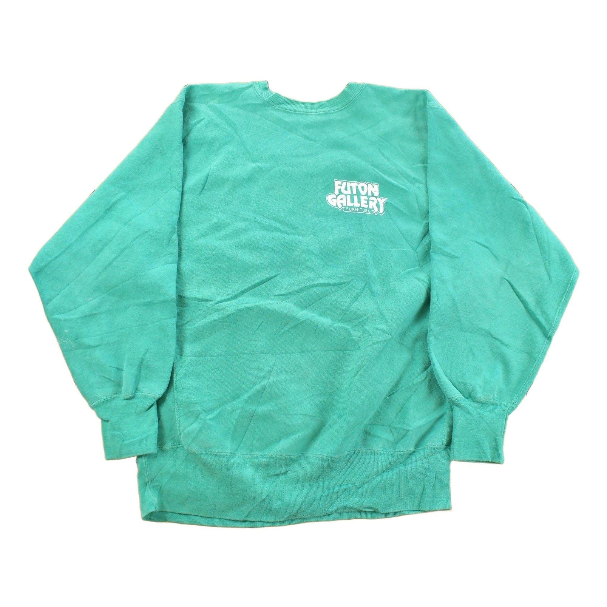 Vintage 1990s Champion Reverse Weave Futon Gallery Crewneck Sweatshirt Men's XL