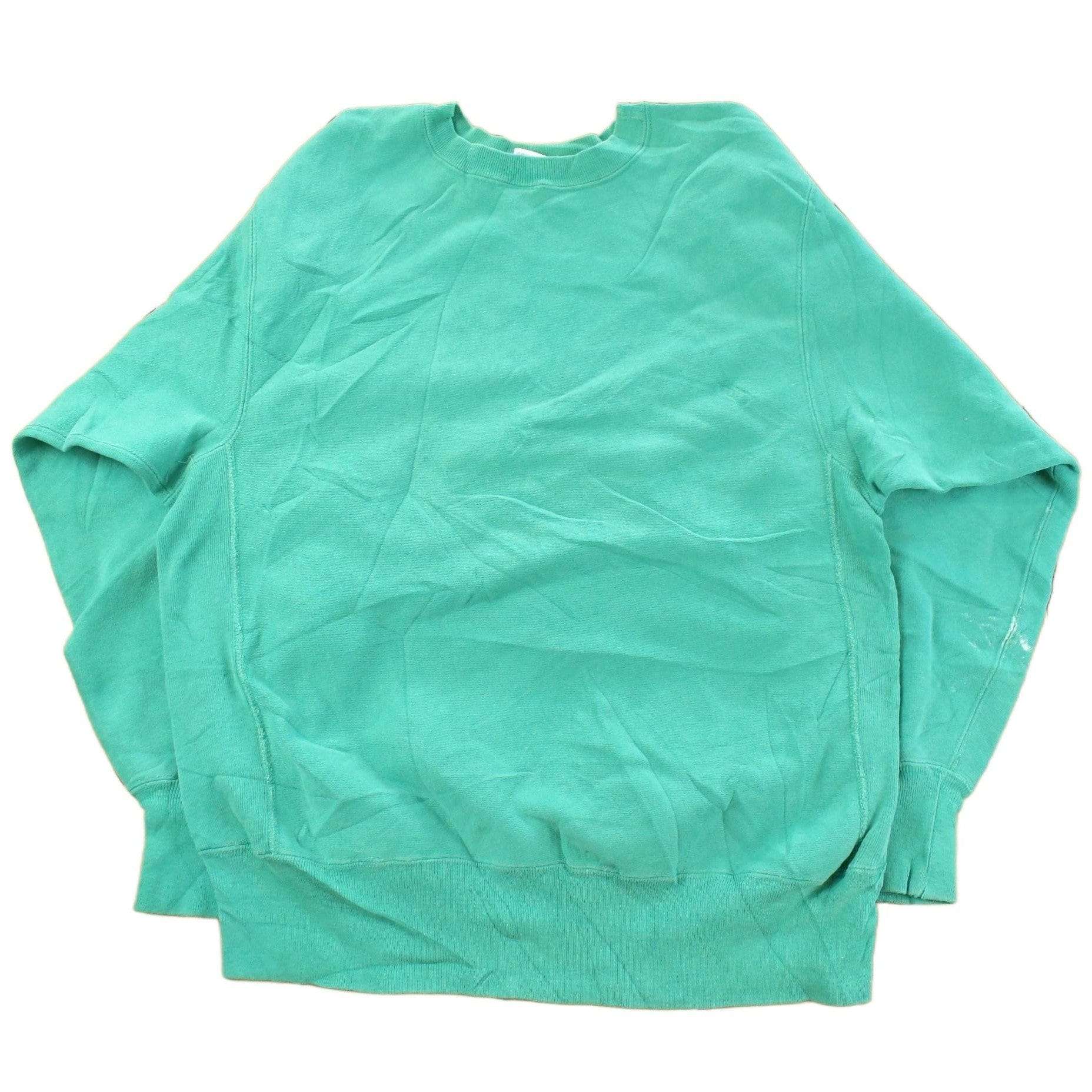 Vintage 1990s Champion Reverse Weave Futon Gallery Crewneck Sweatshirt Men's XL - Image 2