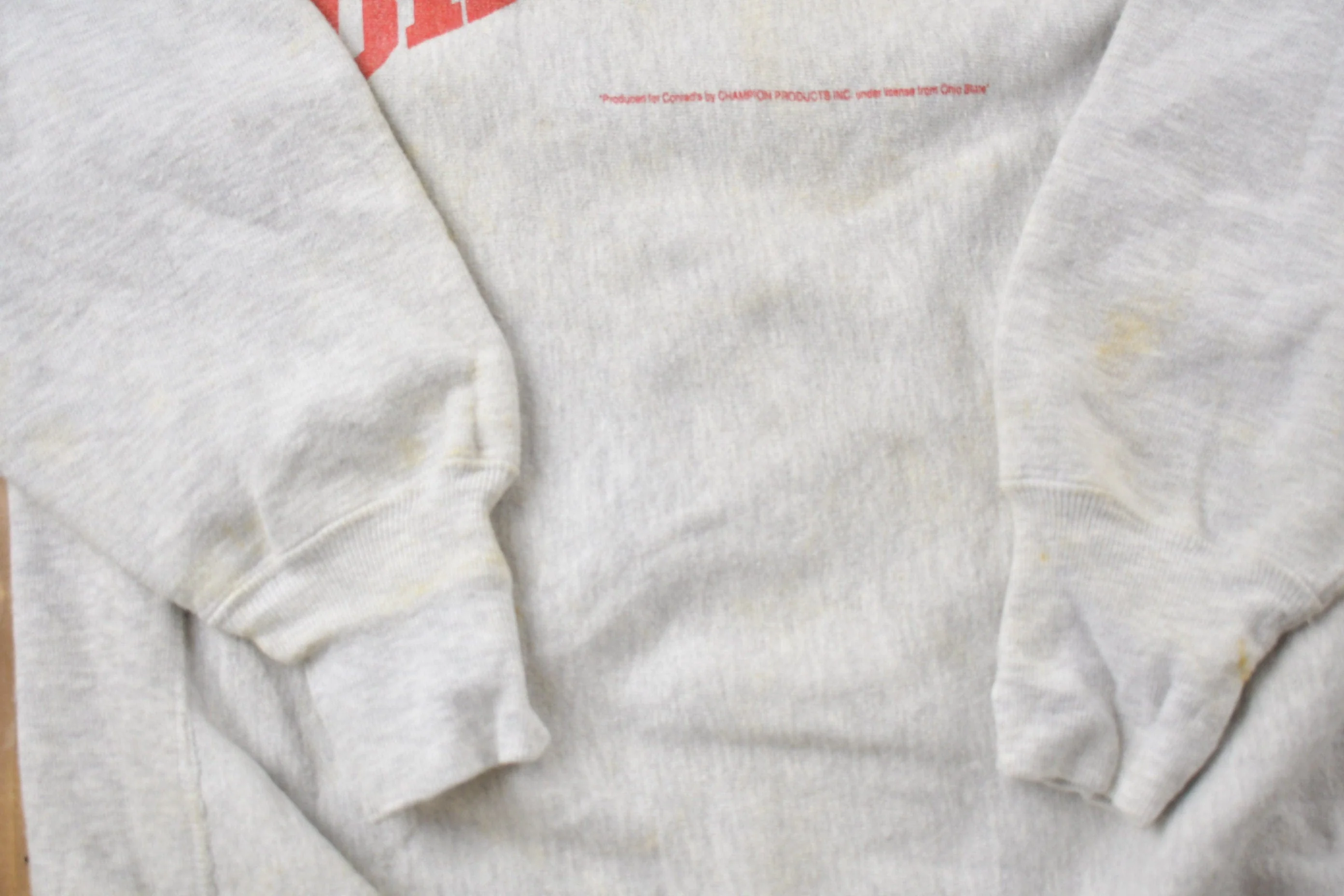 Vintage 1990s Champion Reverse Weave University of Ohio State Buckeyes Collegiate Crewneck Men's S - Image 5