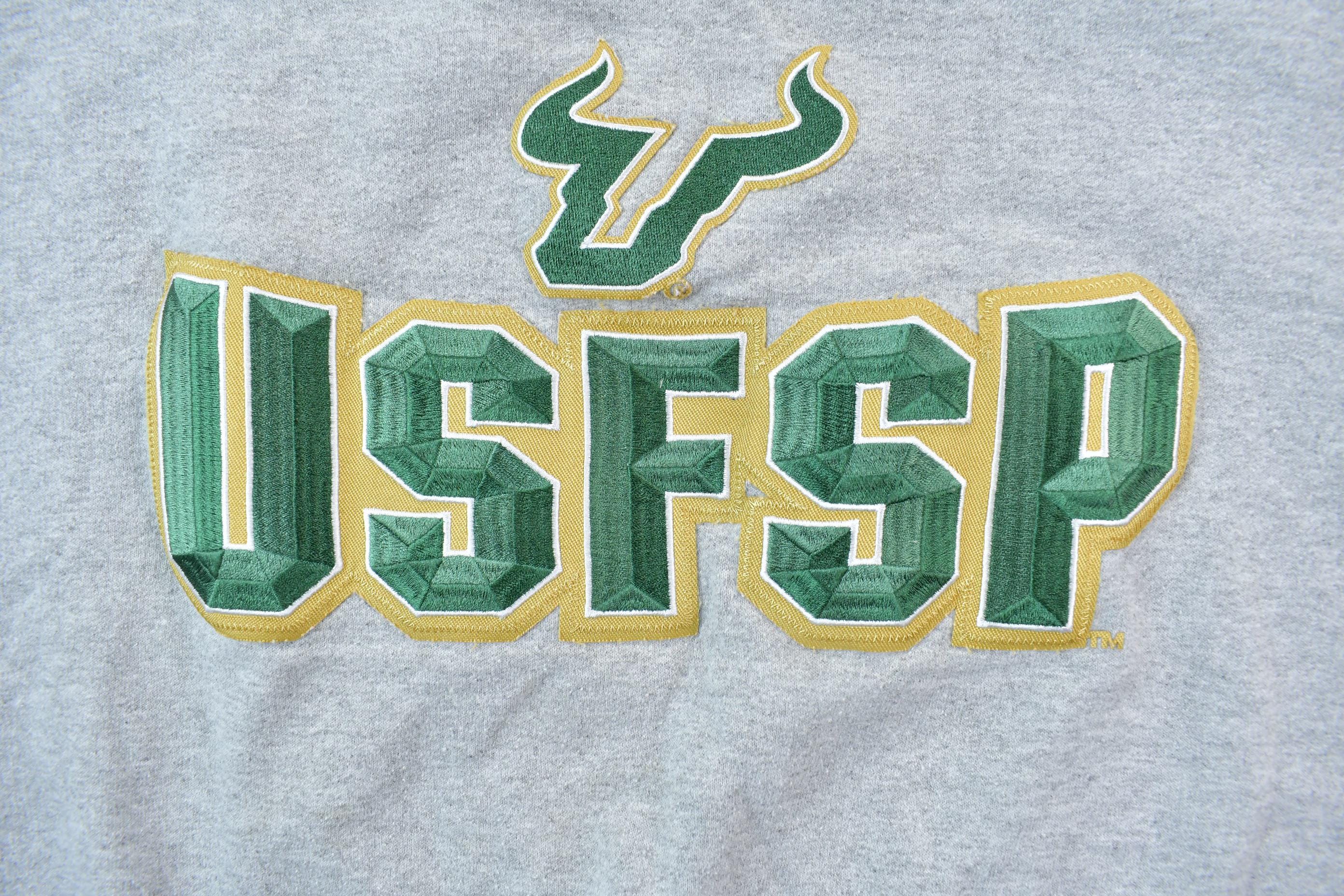 Vintage 1990s UFSSP Collegiate Crewneck Sweatshirt Men's XL - Image 3