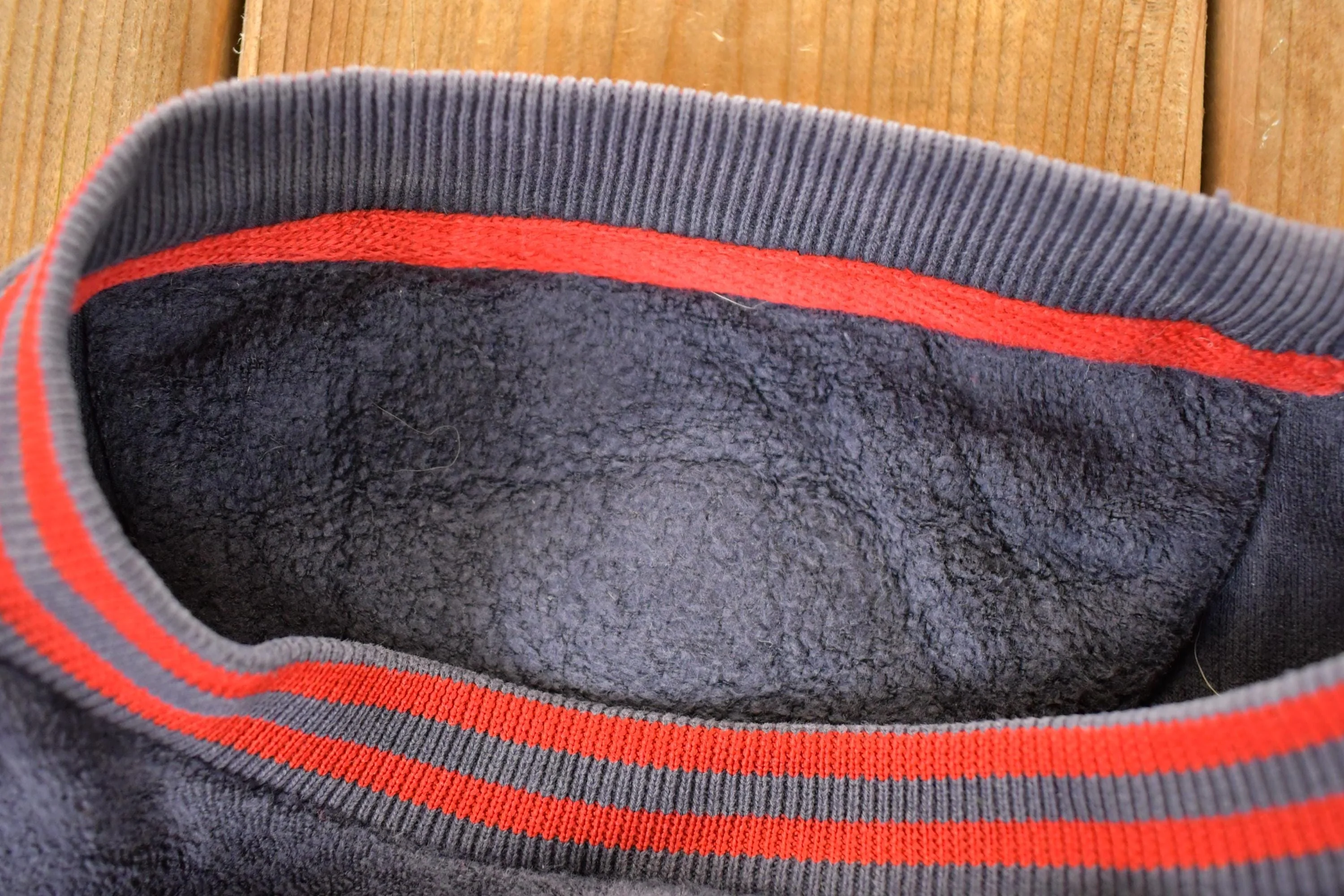 Vintage 1990s Chaps Ralph Lauren Fleece Outdoorsman Crewneck Sweater Men's L - Image 5