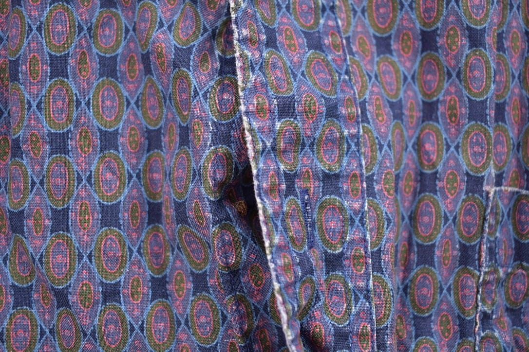 Vintage 1990s Chaps Ralph Lauren Patterned Button Up Shirt Men's 2XL - Image 5