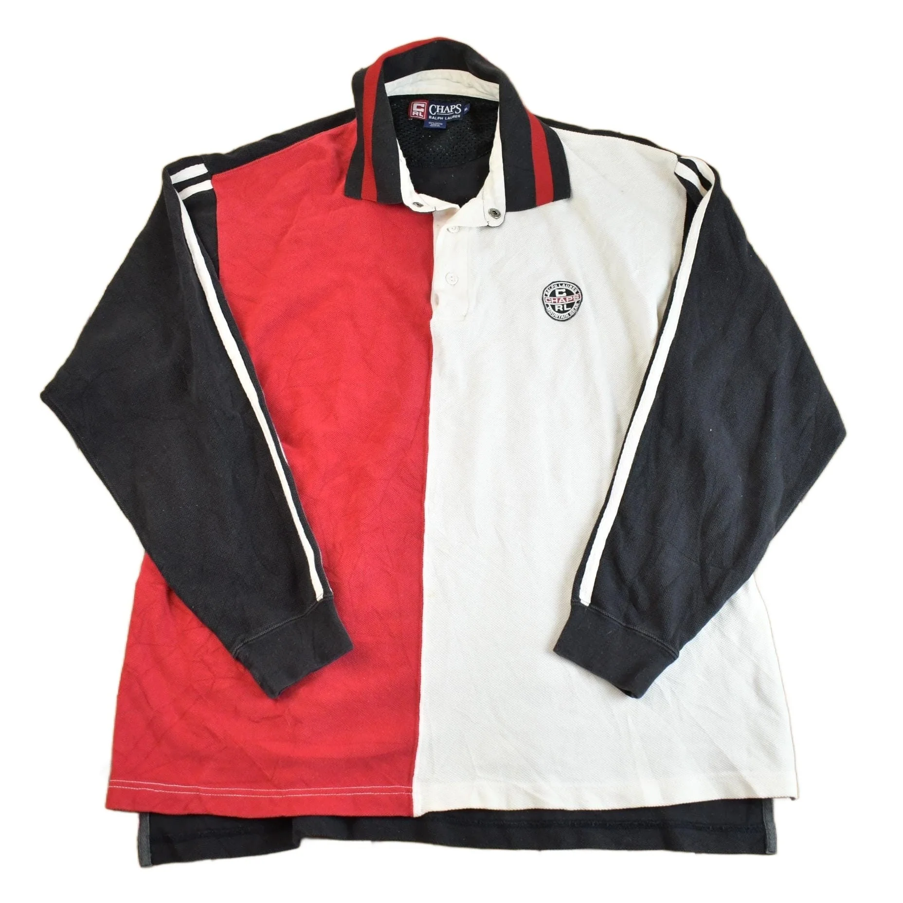 Vintage 1990s Chaps Ralph Lauren Rugby Sweater Men's XL
