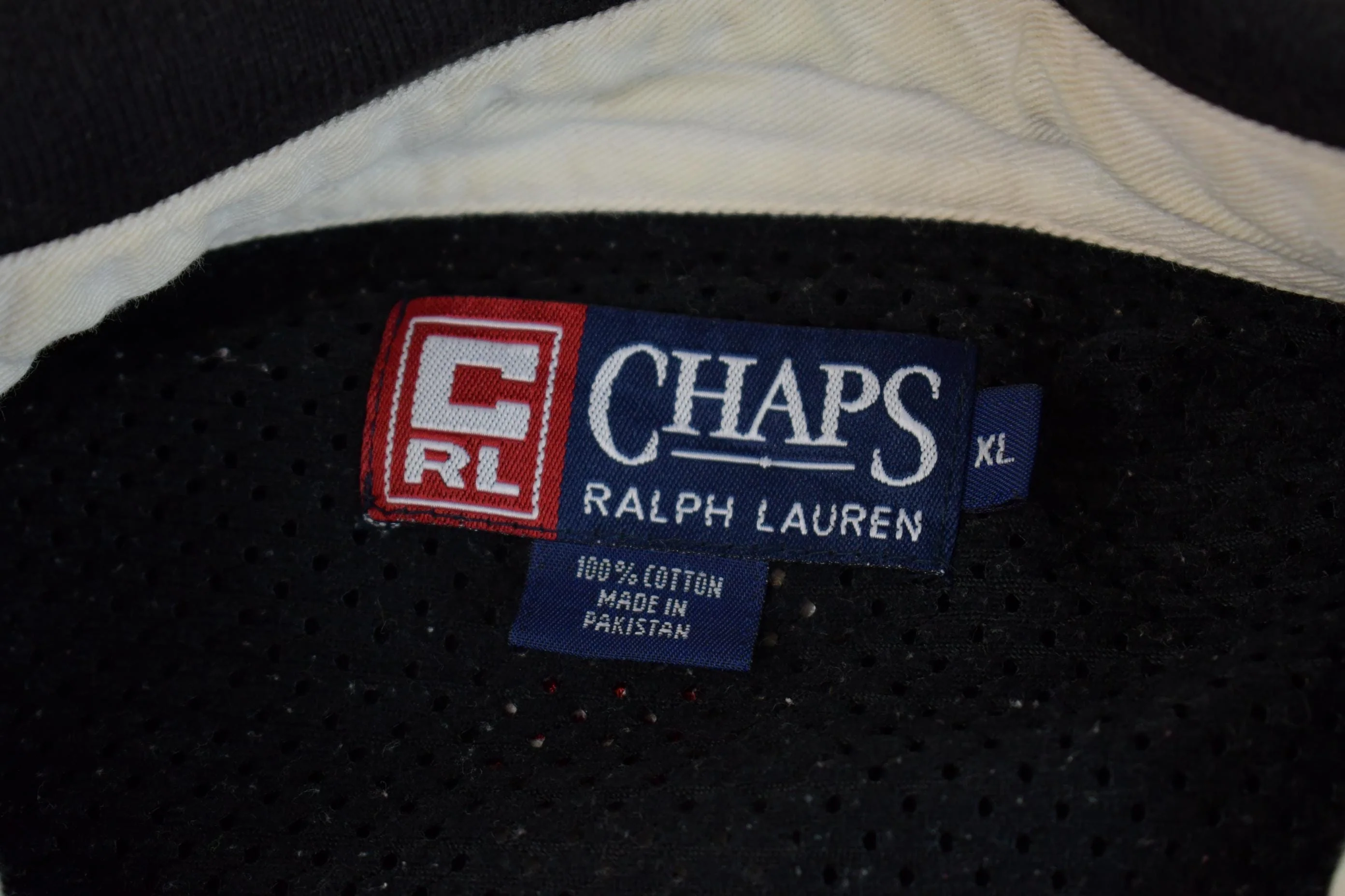 Vintage 1990s Chaps Ralph Lauren Rugby Sweater Men's XL - Image 7