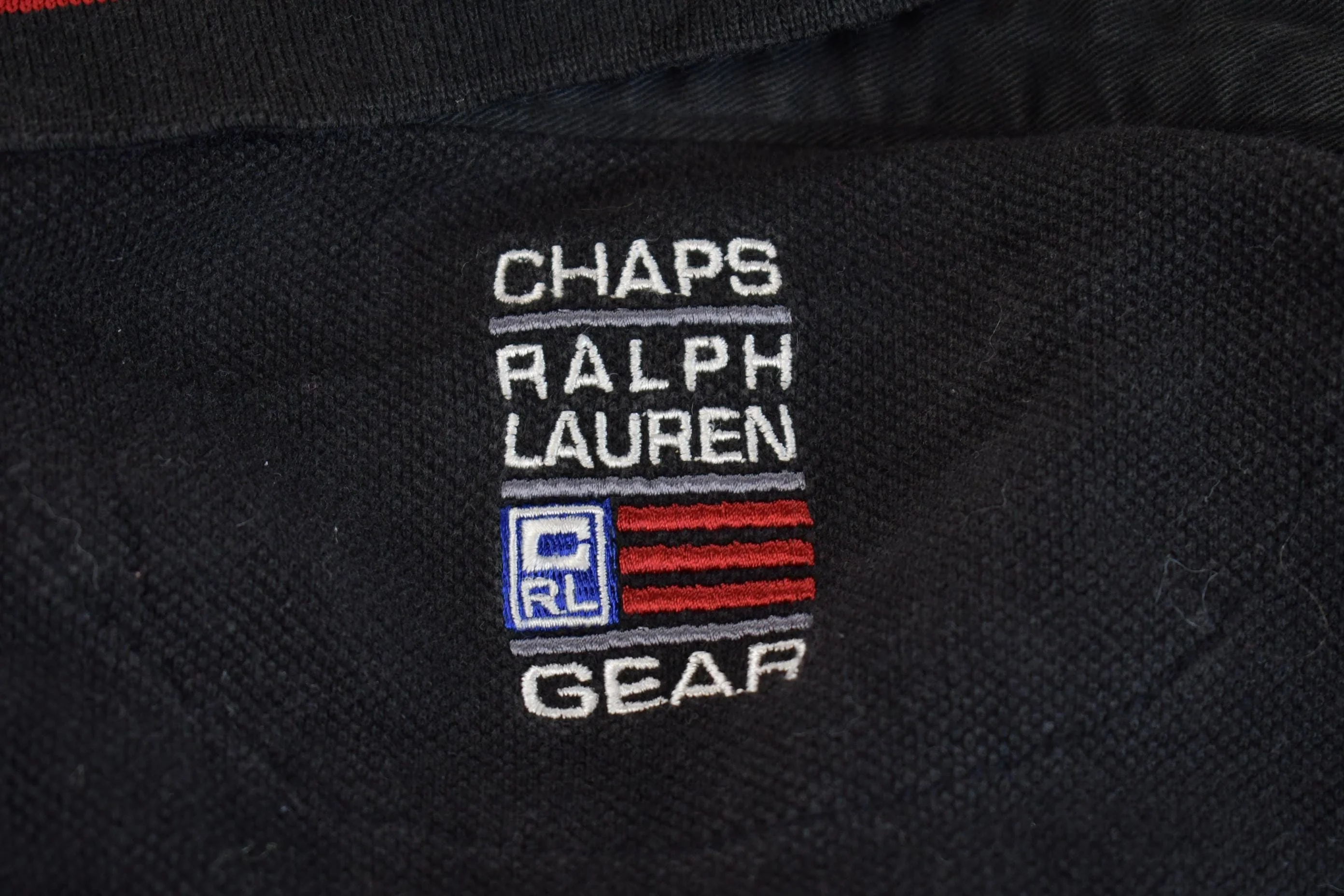 Vintage 1990s Chaps Ralph Lauren Rugby Sweater Men's XL - Image 8