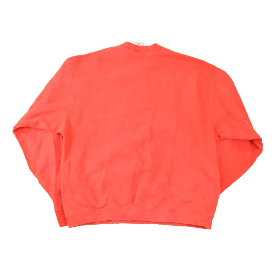 Vintage 1990s Charlevoix Graphic Print Crewneck Sweatshirt Mens L - Image 2