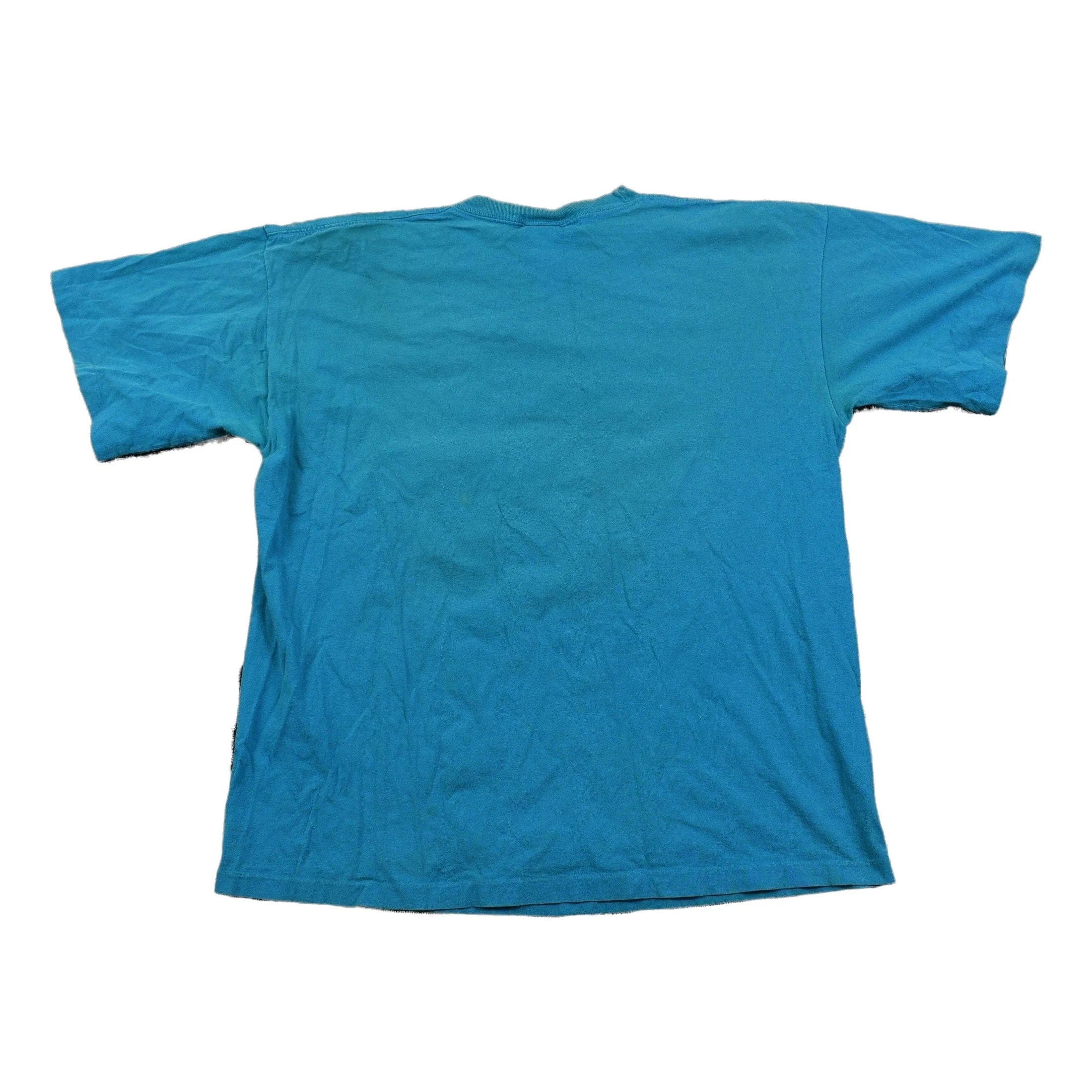 Vintage 1990s Charlotte Hornets NBA Graphic T Shirt Men's XL - Image 2