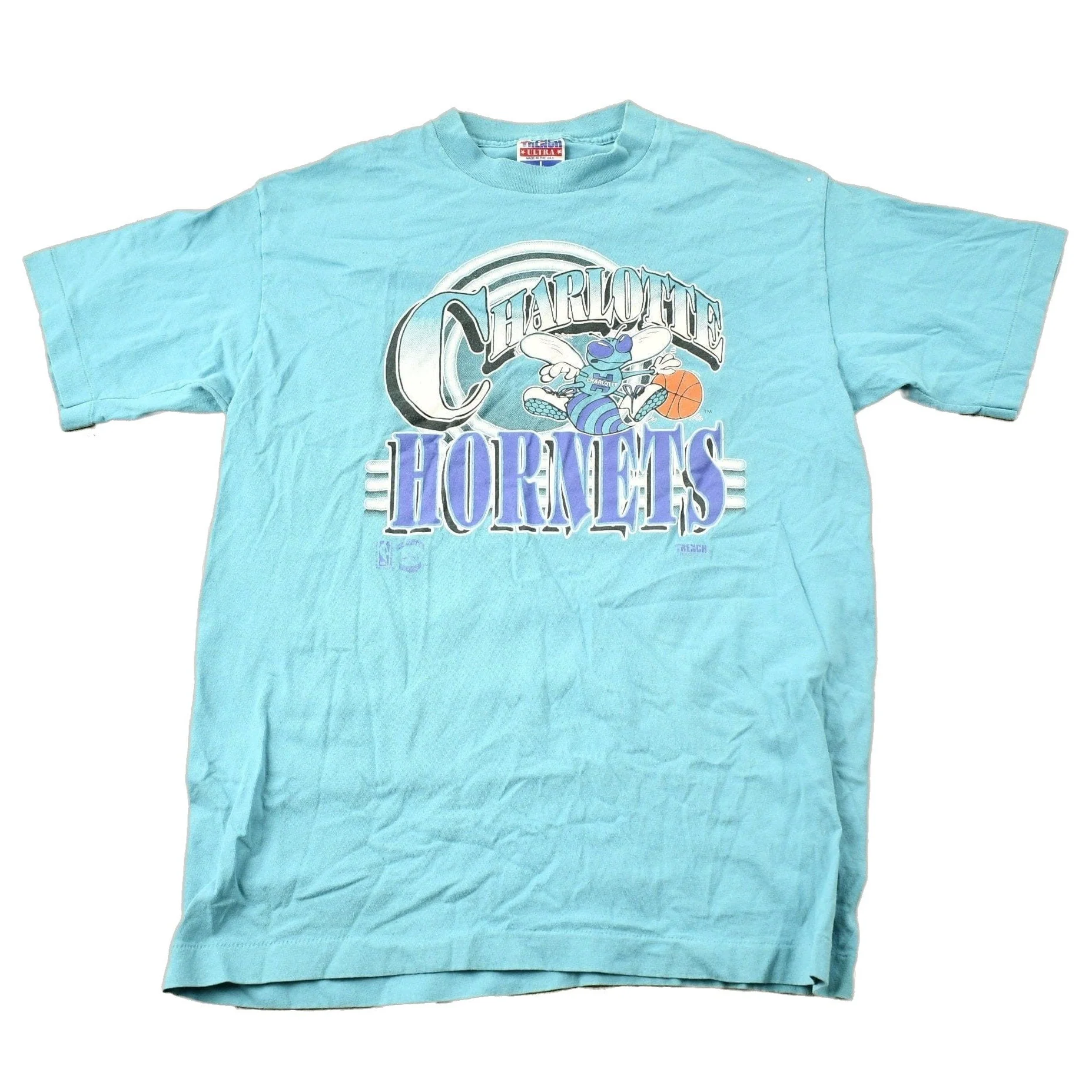Vintage 1990s Charlotte Hornets NBA T-shirt Men's Medium