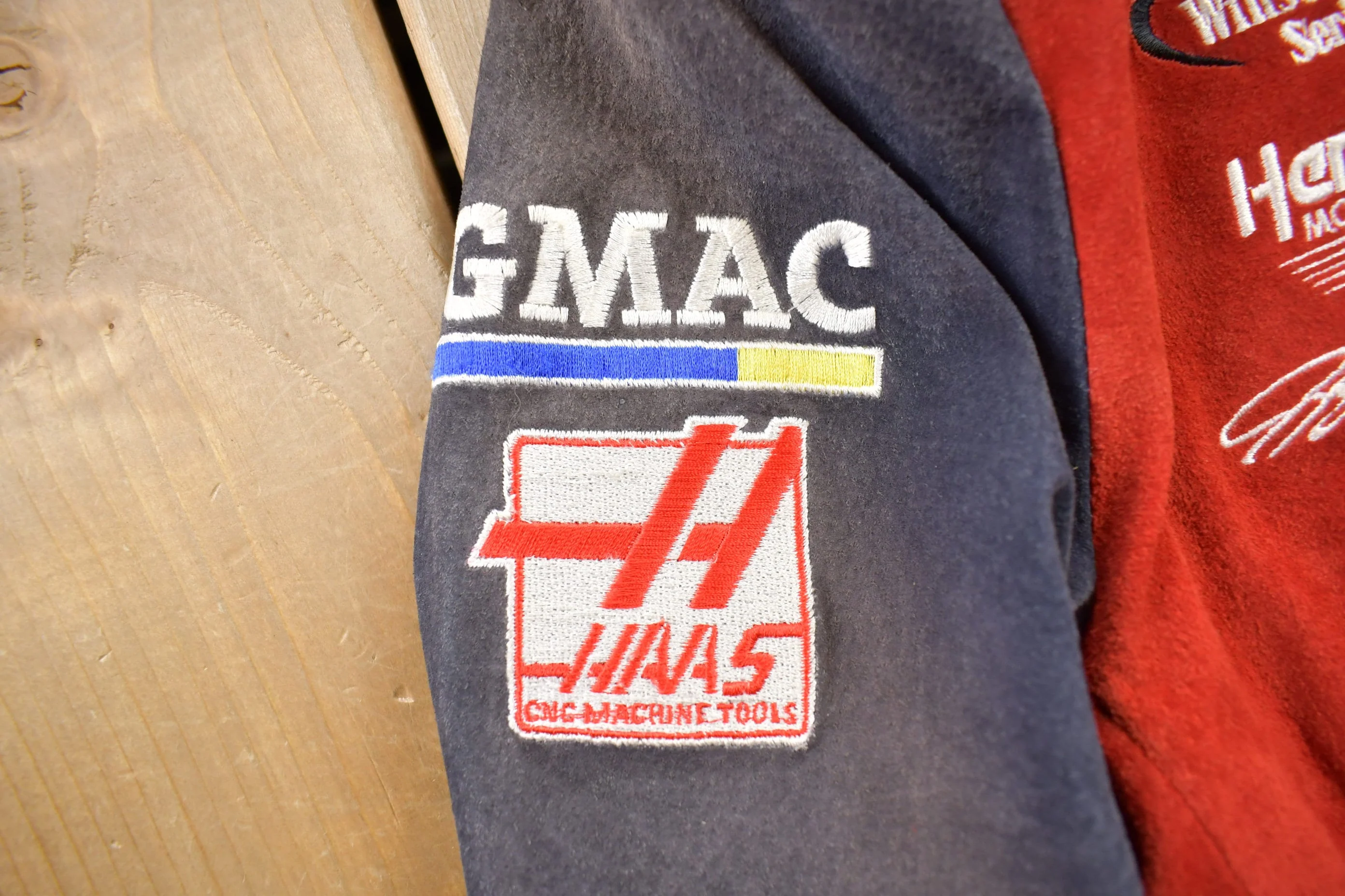 Vintage 1990s Chase Authentics Suede Dupont Nascar Racing Jacket - Image 6