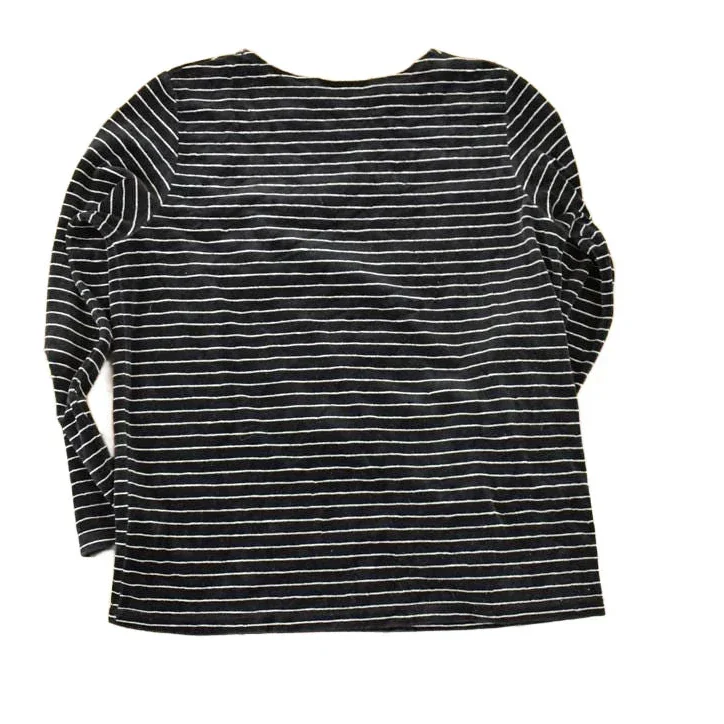 Vintage 1990s Chaus Sport Striped Crewneck Shirt Women's M - Image 2