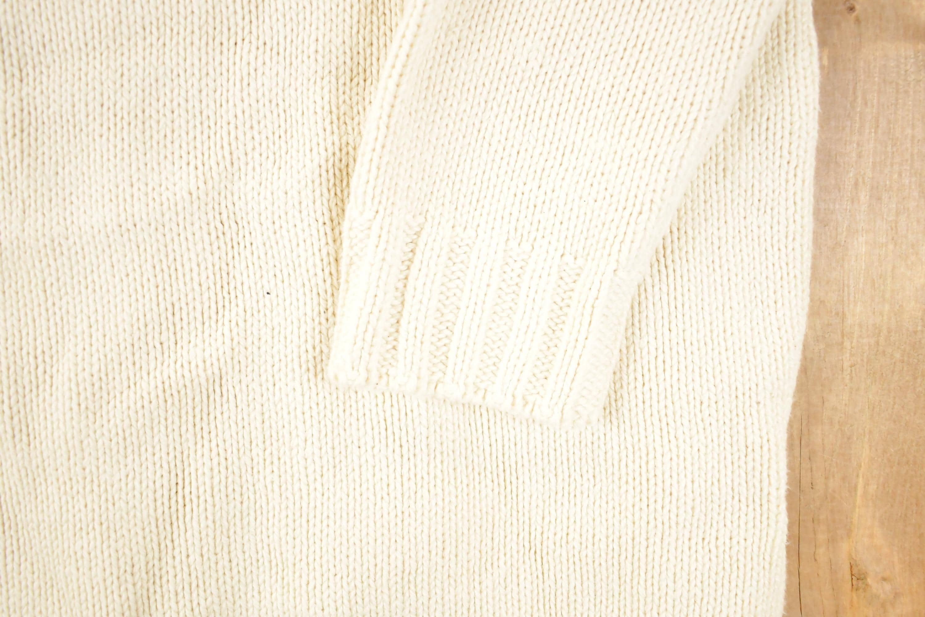 Vintage 1990s Chava Knit Turtleneck Sweater Men's L - Image 4