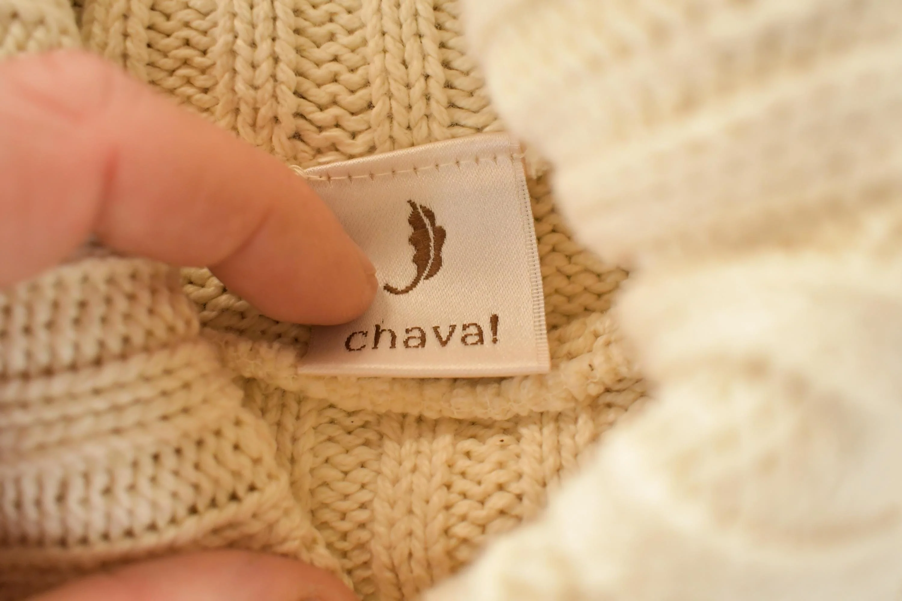 Vintage 1990s Chava Knit Turtleneck Sweater Men's L - Image 5
