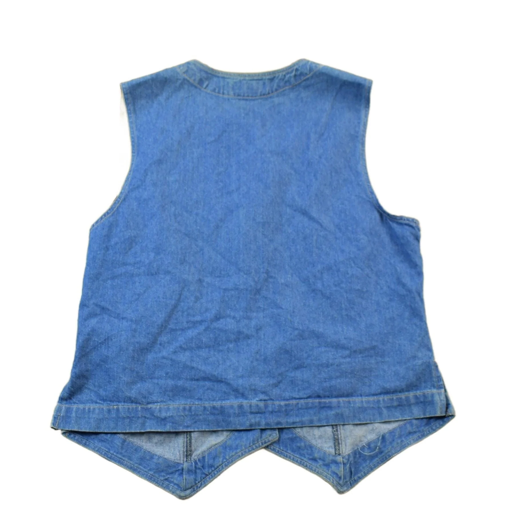 Vintage 1990s Cherokee Jean Button Up Vest Women's S - Image 2