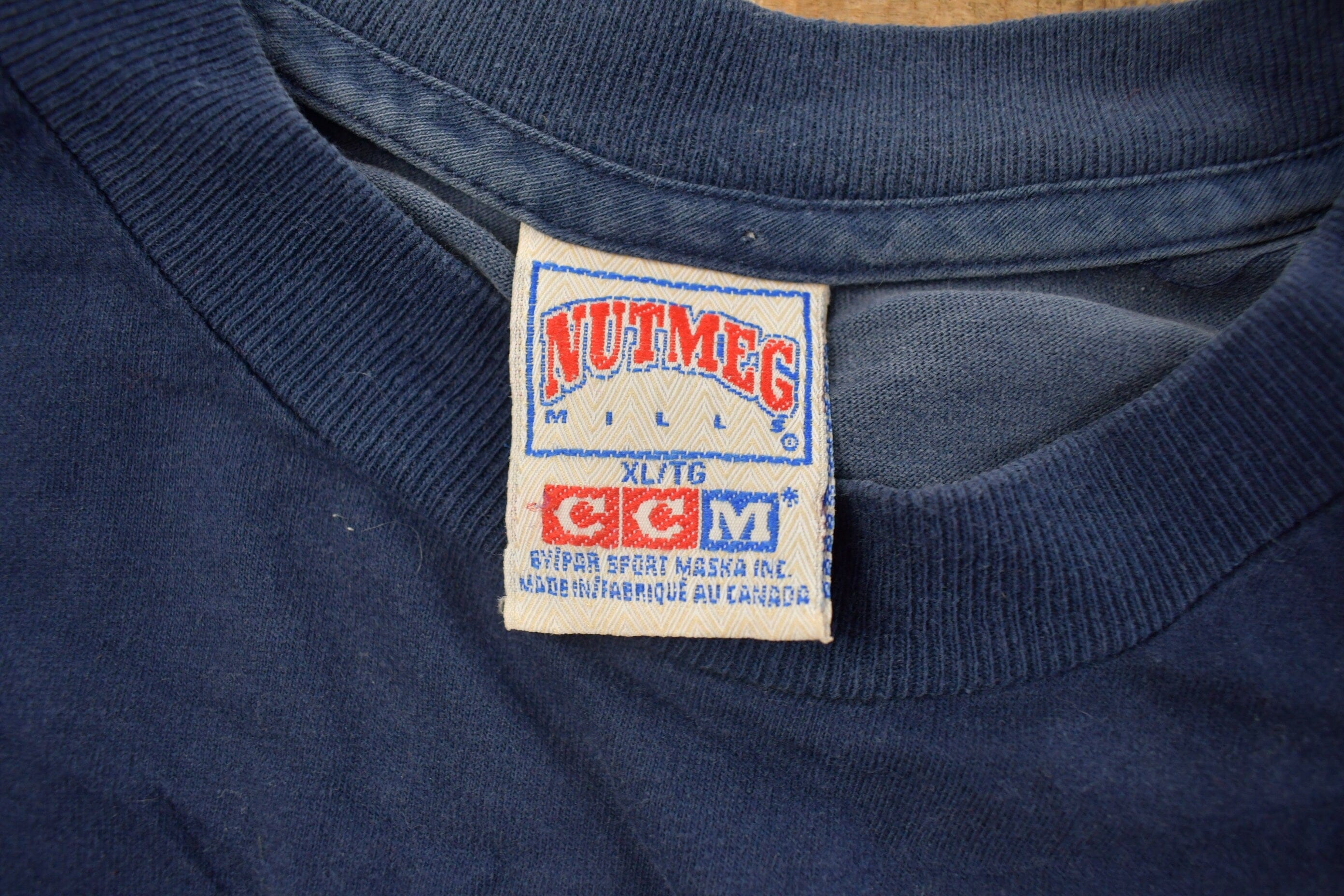 Vintage 1990s Chicago Bears CCM NFL Locker Room Graphic T-Shirt Men's XL - Image 3