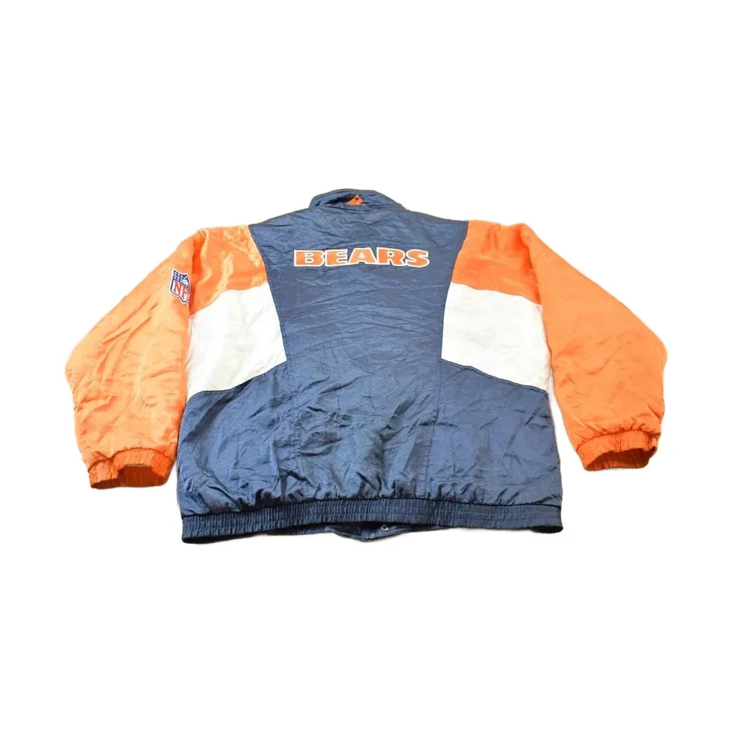 Vintage 1990s Chicago Bears NFL Apex One Jacket Men's Large - Image 2