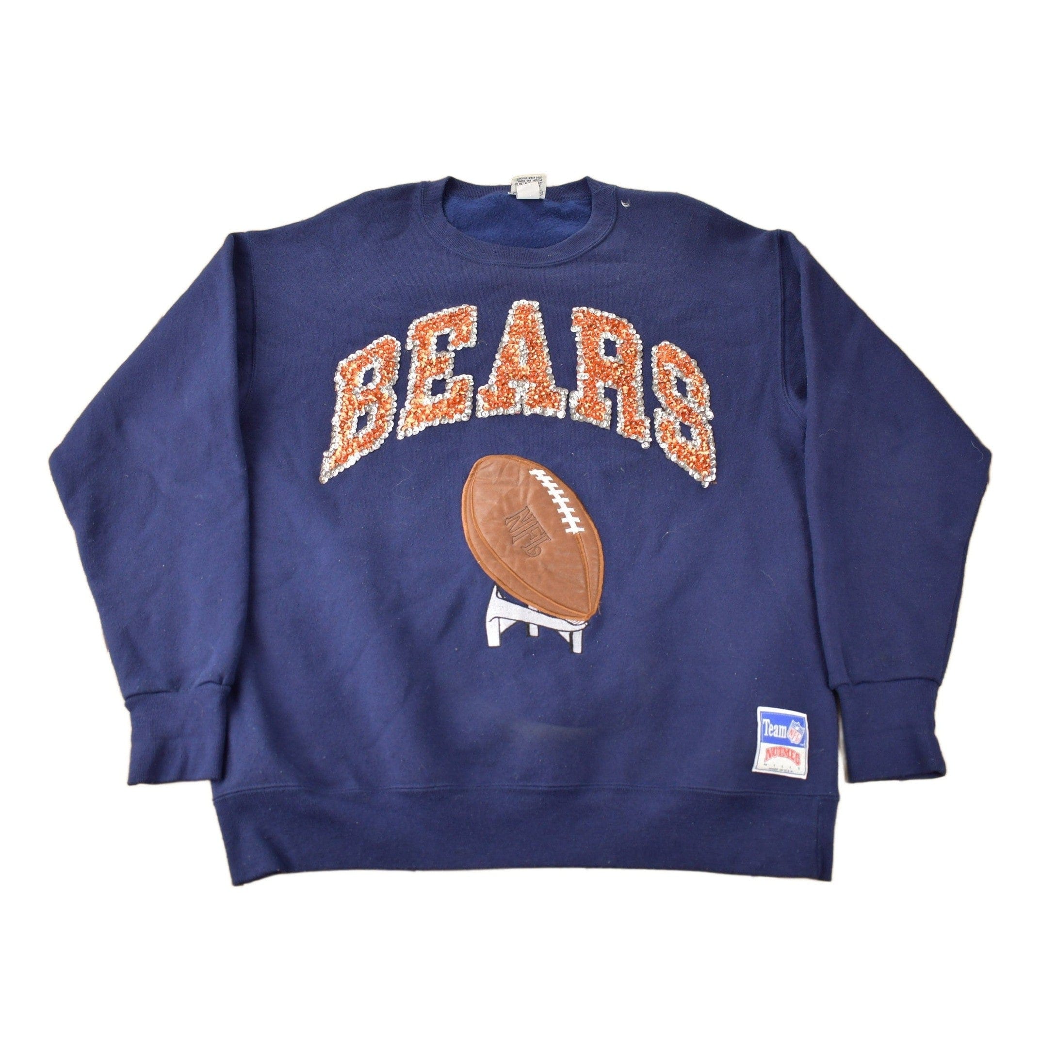 Vintage 1990s Chicago Bears NFL Football Crewneck Sweatshirt Men's Large