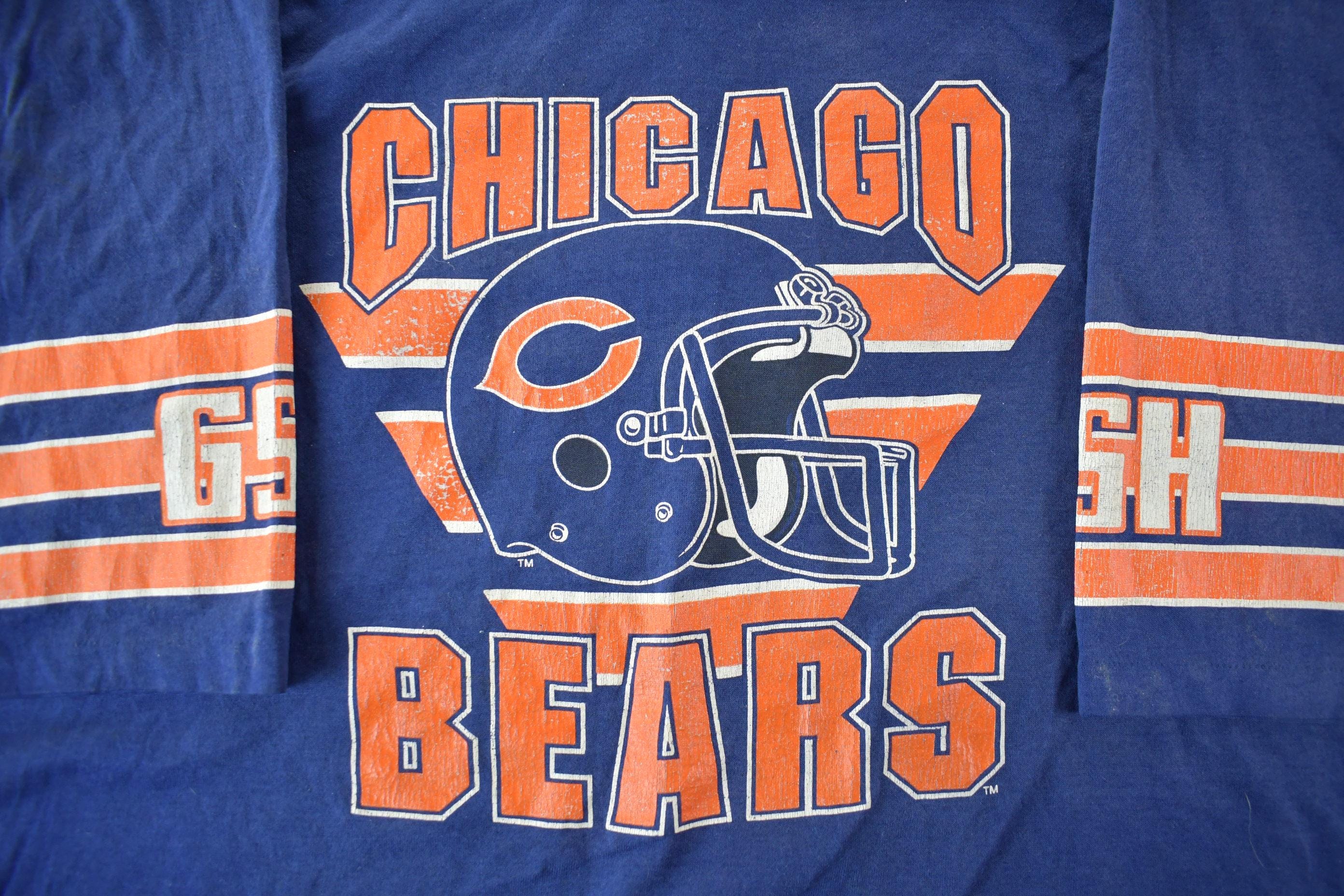 Vintage 1990s Chicago Bears NFL Graphic T-Shirt Men's 3XL - Image 3