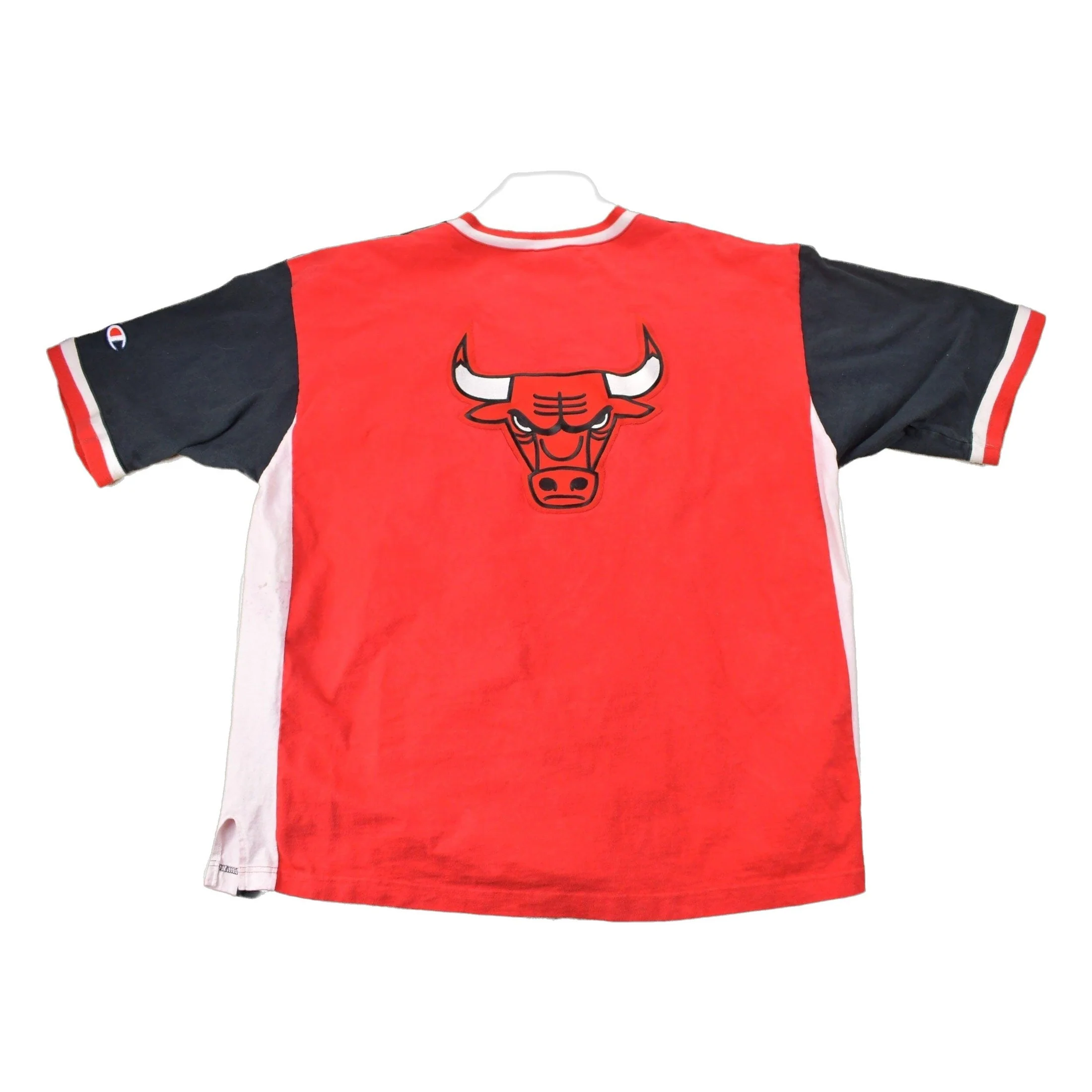 Vintage 1990s Chicago Bulls NBA Champion Shooting Shirt NBA Sportswear Men's 2XL - Image 2