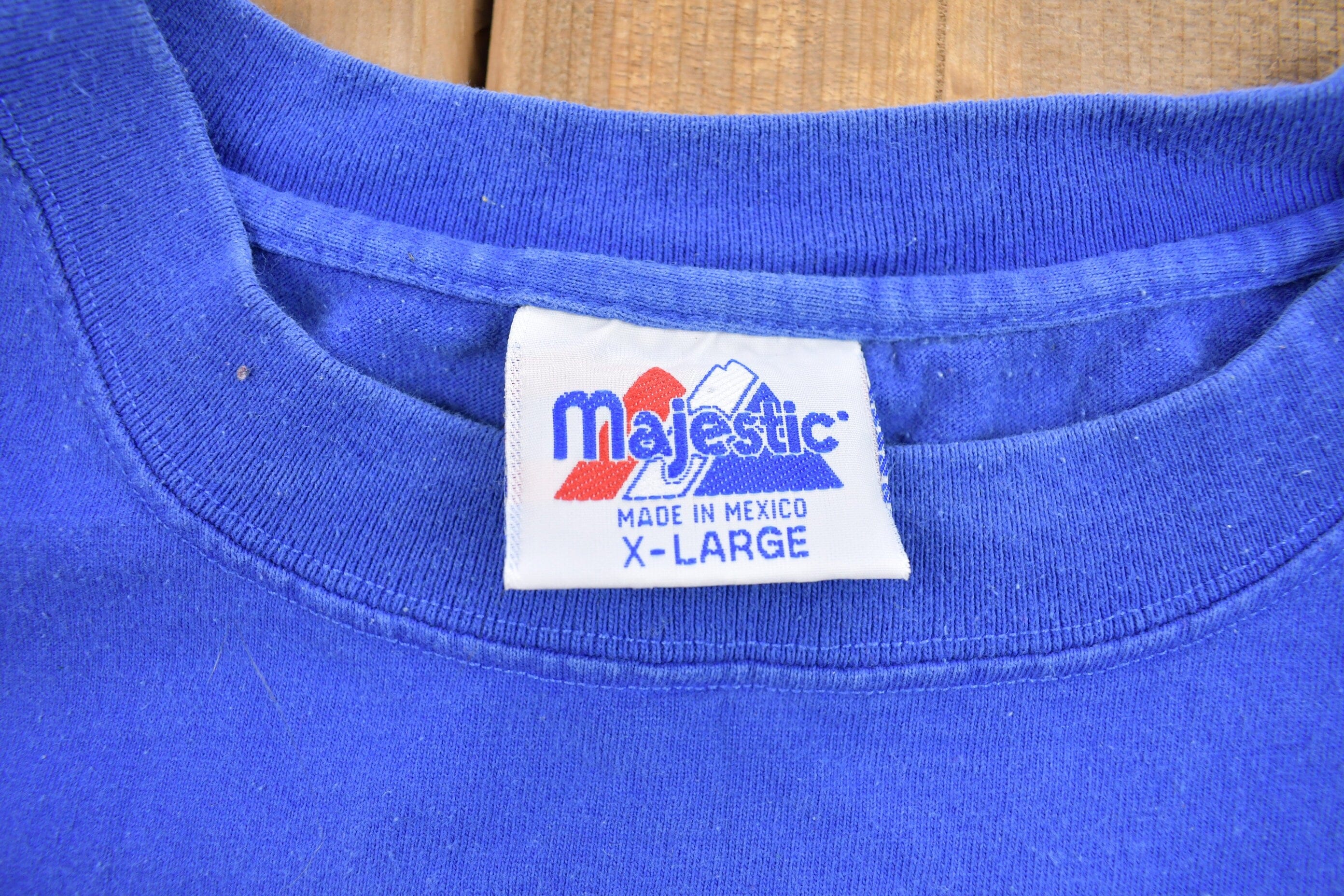 Vintage 1990s Chicago Cubs Graphic T-Shirt Men's XL - Image 3