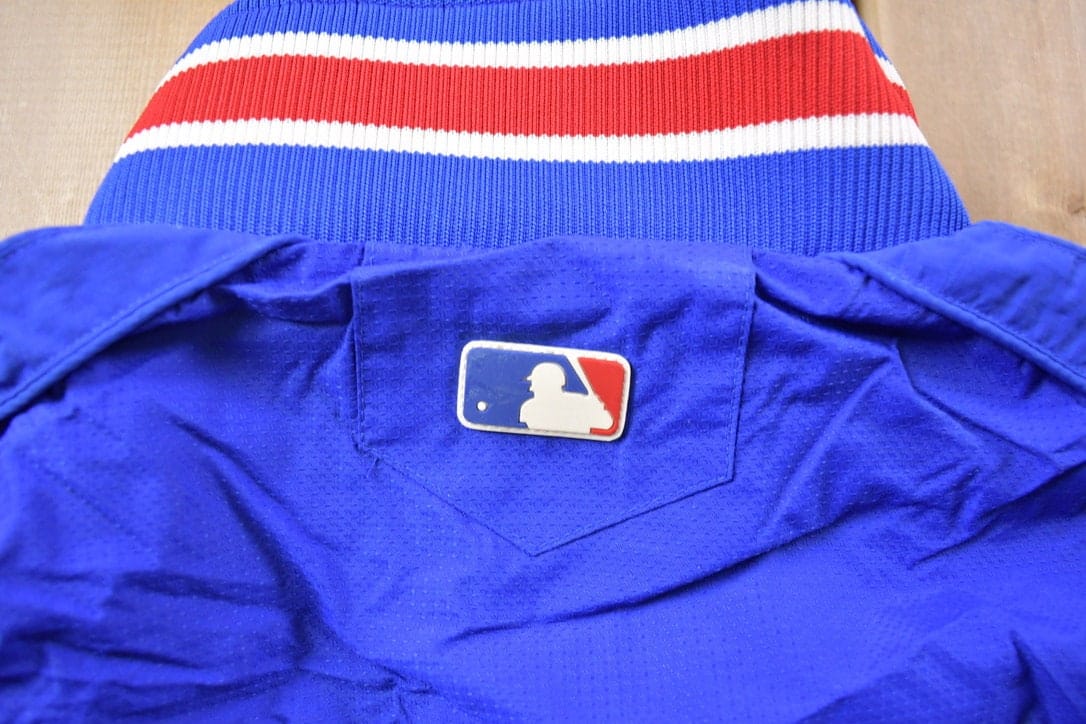 Vintage 1990s Chicago Cubs MLB Majestic Windbreaker Baseball Sportswear Youth Large - Image 5