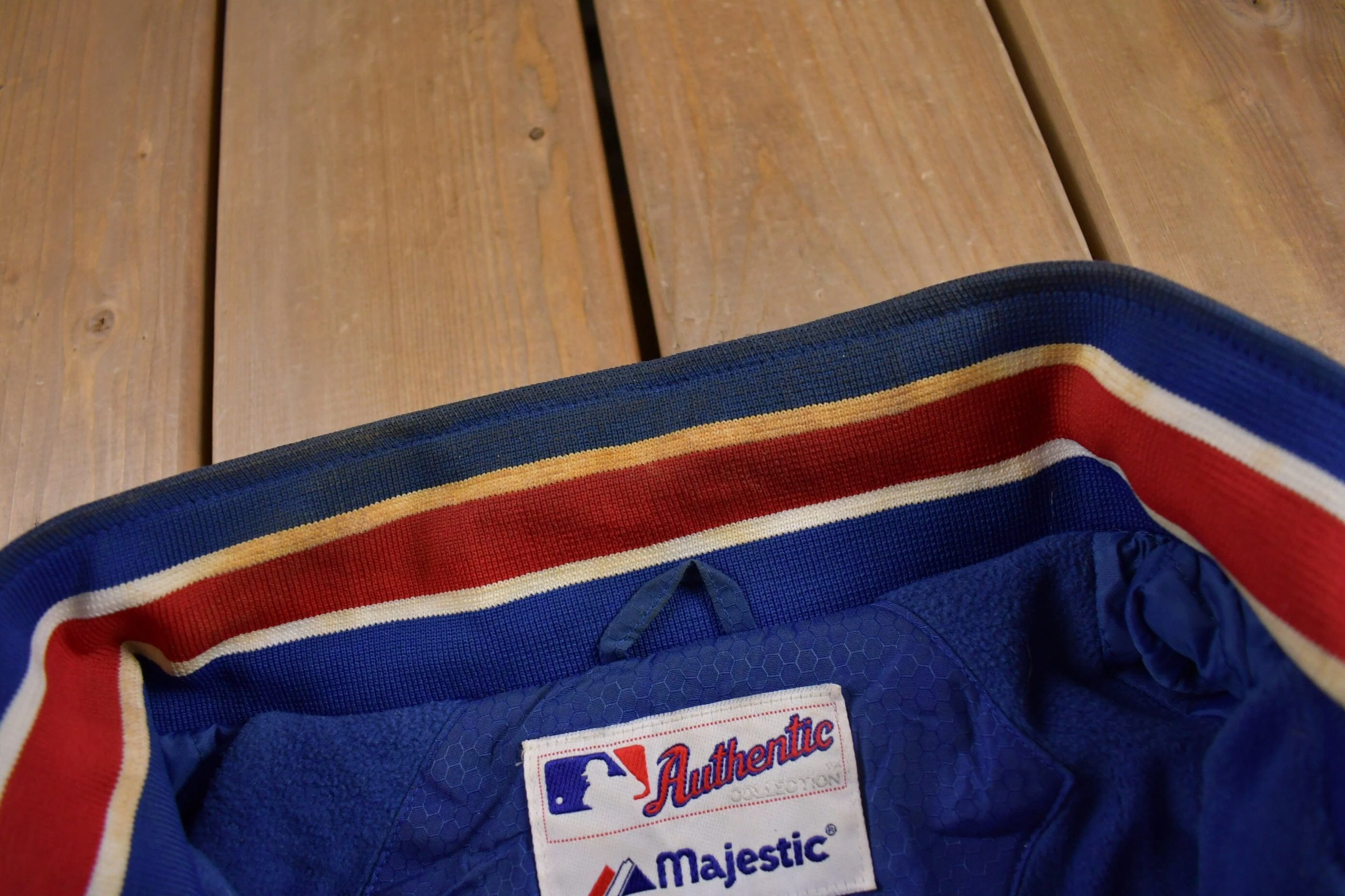 Vintage 1990s Chicago Cubs MLB Majestic Windbreaker Men's 2XL - Image 6