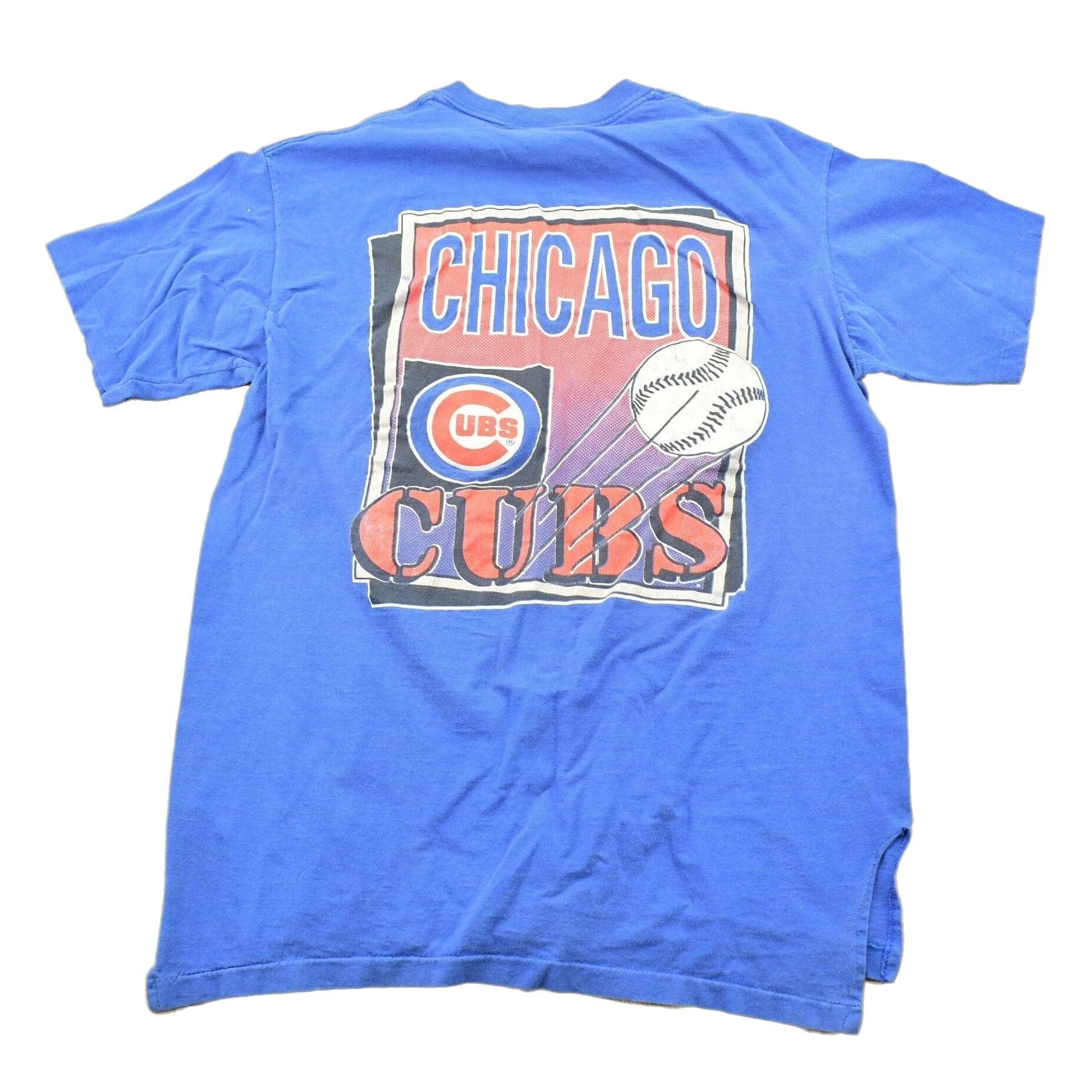 Vintage 1990s Chicago Cubs MLB Nutmeg Sportswear T-Shirt Men's XL