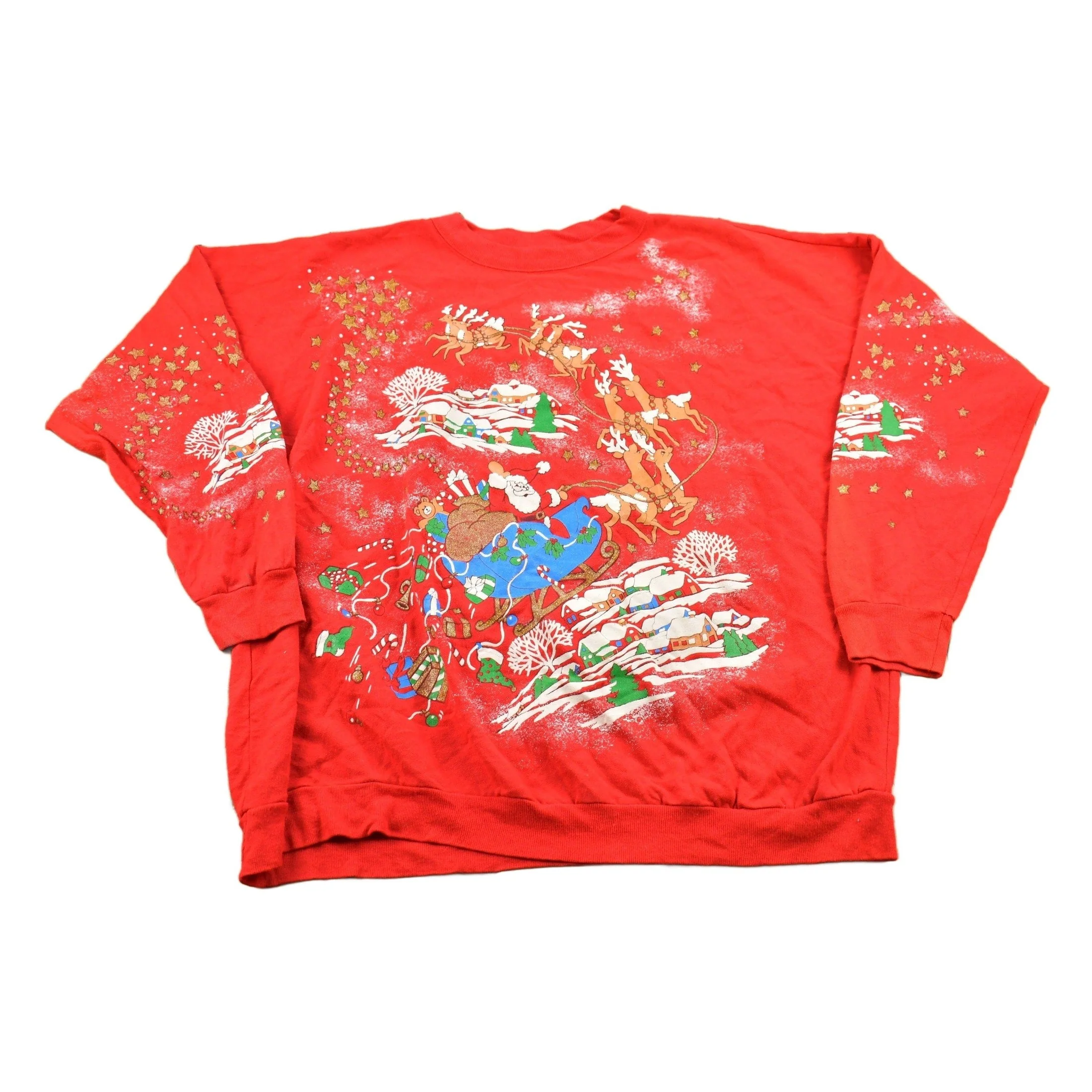 Vintage 1990s Christmas Sweater Men's XL