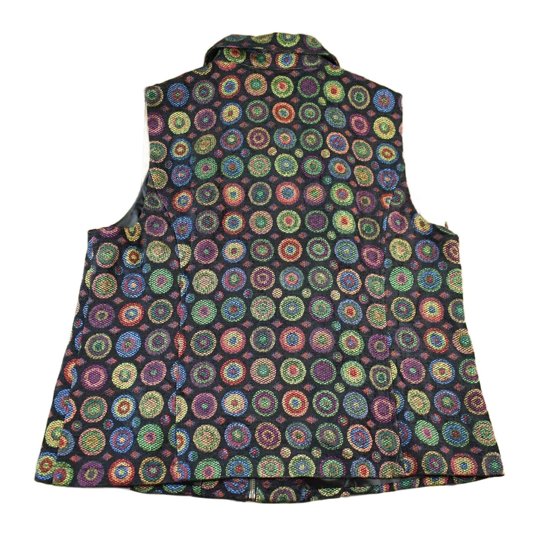 Vintage 1990s Christopher Banks All Over Print Full Zip Jacket Women's Medium - Image 2
