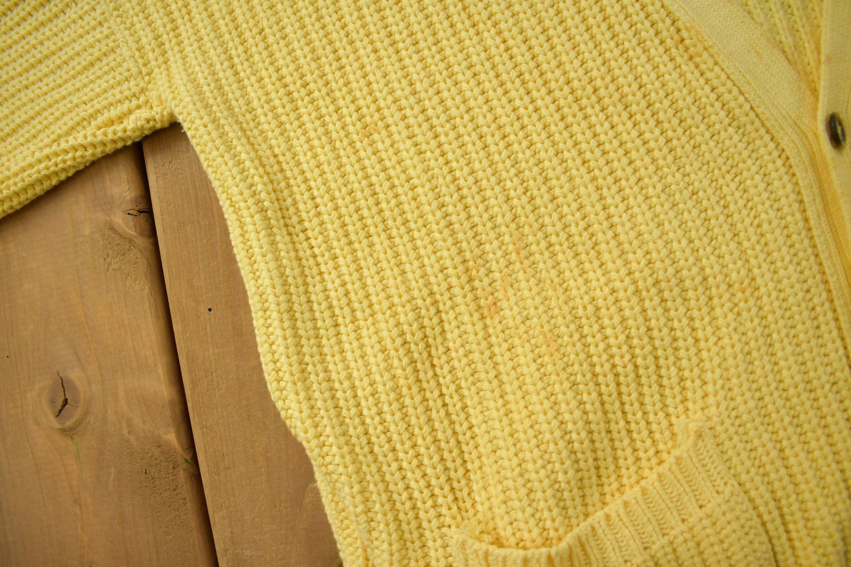 Vintage 1990s Christopher Hayes Knit Cardigan Sweater Men's Medium - Image 5