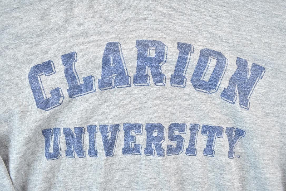 Vintage 1990s Clarion University Hoodie Mens M - Image 3