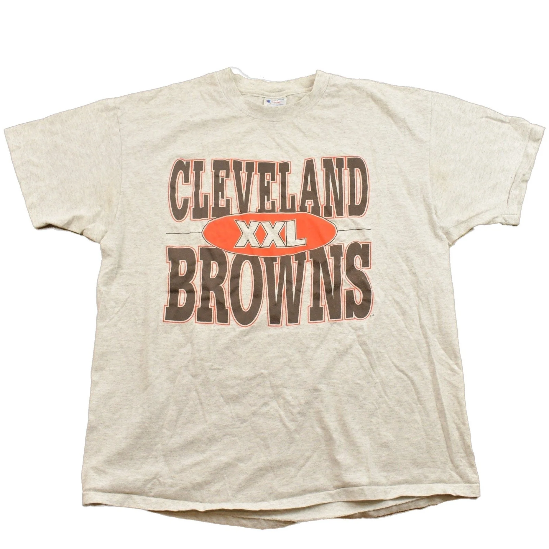 Vintage 1990s Cleveland Browns Champion NFL Graphic T-ShirtMen's XL