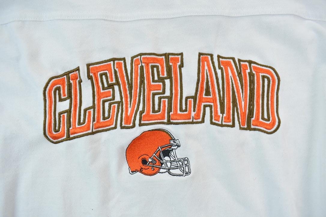 Vintage 1990s Cleveland Browns NFL Crewneck Men's XL - Image 3
