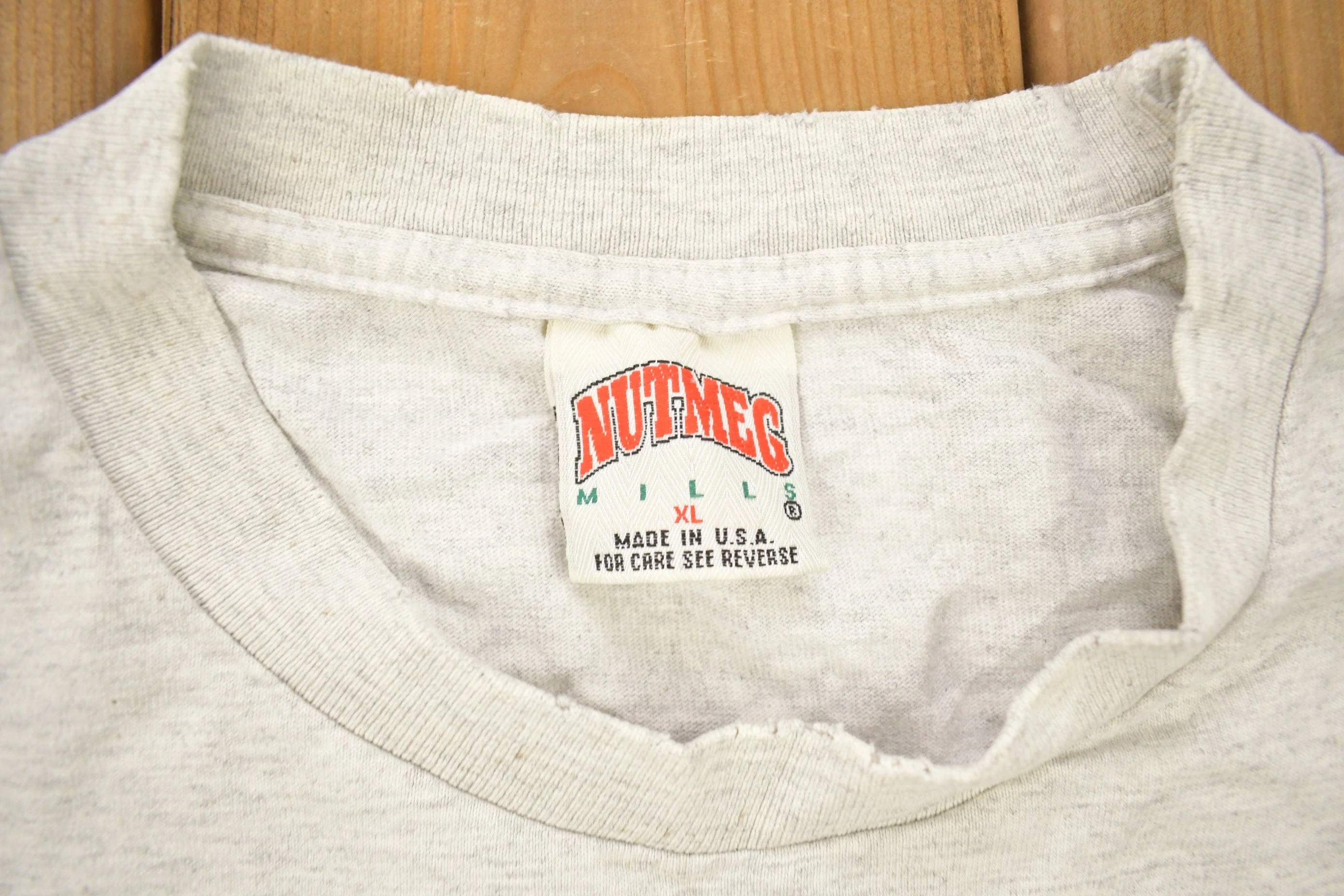 Vintage 1990s Cleveland Browns NFL Embroidered Nutmeg T-Shirt Men's XL - Image 6