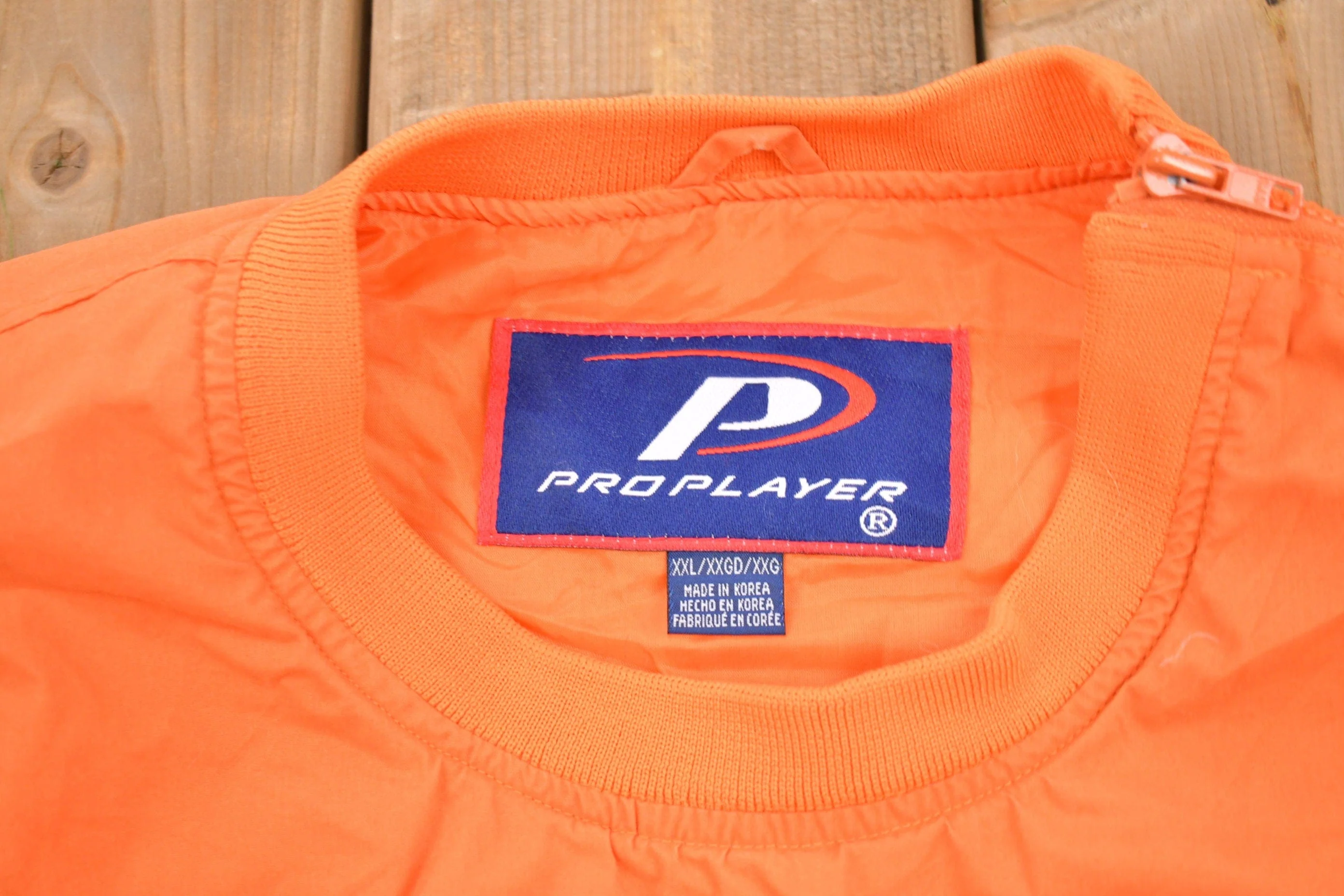 Vintage 1990s Cleveland Browns NFL Pullover Windbreaker Jacket Men's 2XL - Image 4