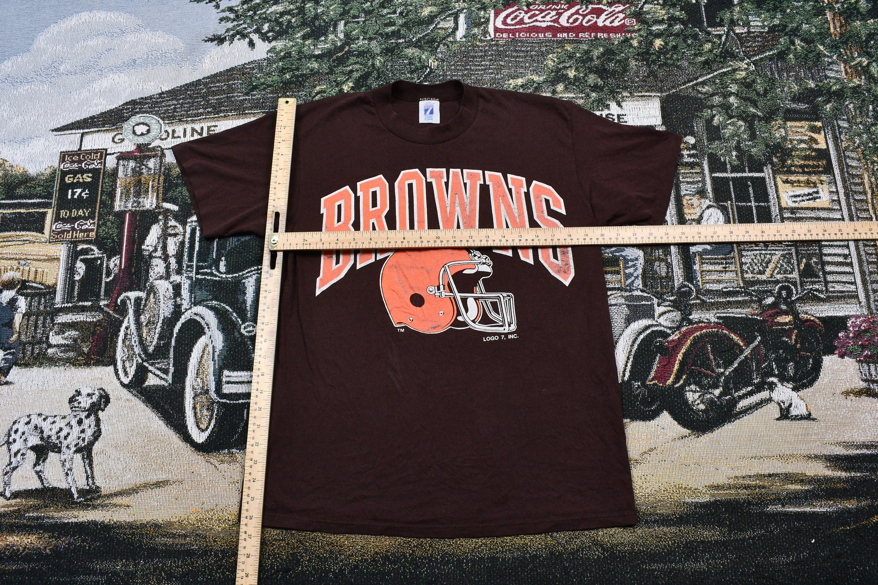 Vintage 1990s Cleveland Browns NFL T-Shirt Men's XL - Image 5