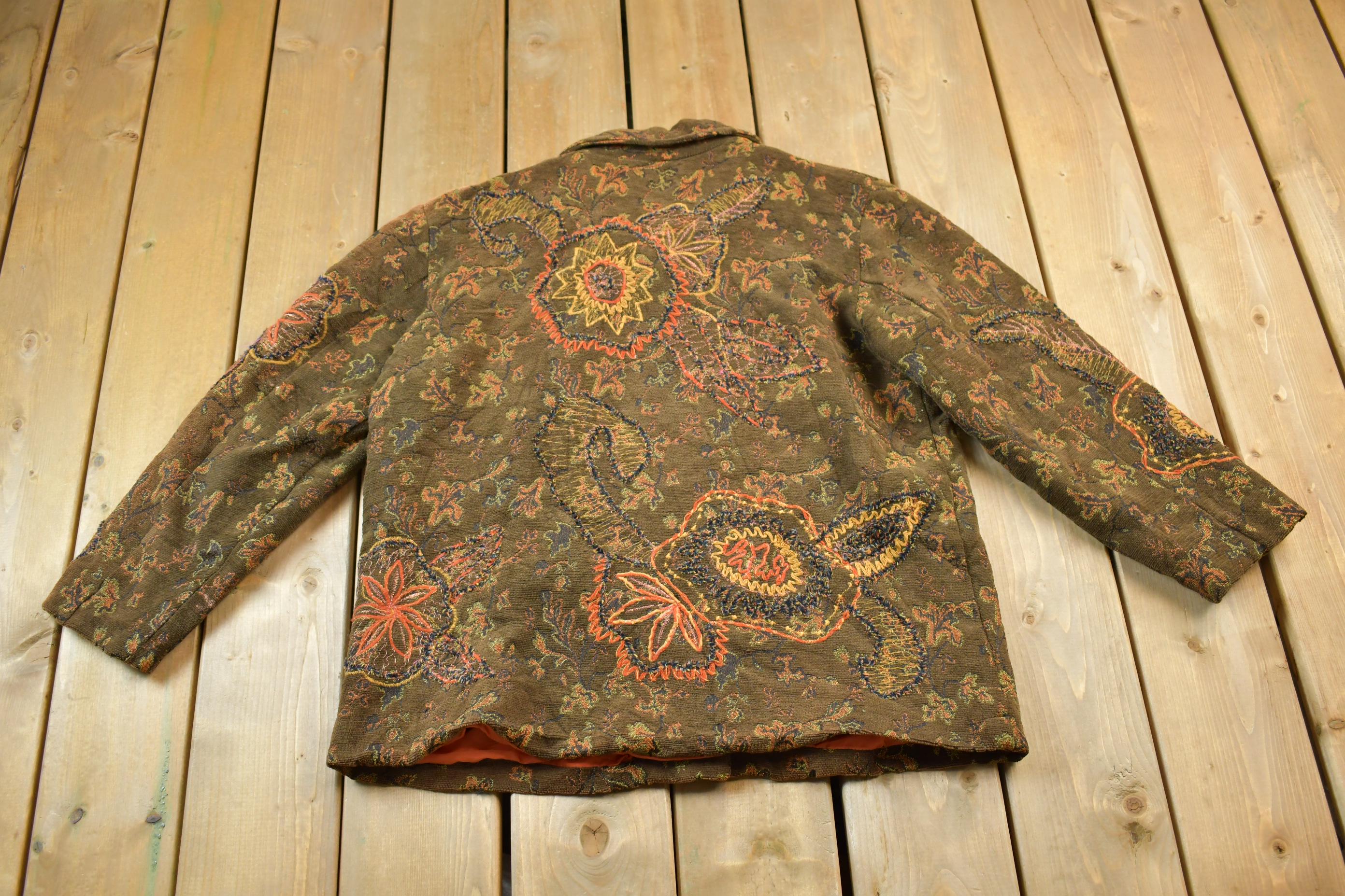Vintage 1990's Coldwater Creek Button Up Jacket Women's L - Image 9