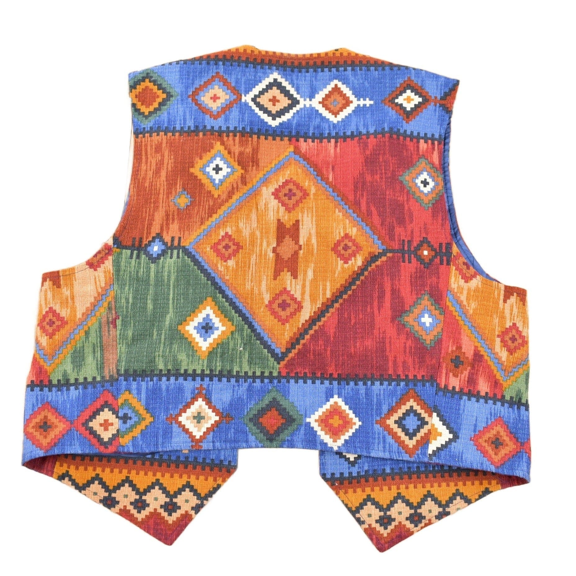 Vintage 1990s Coldwater Creek South Western Vest Men's Large - Image 2