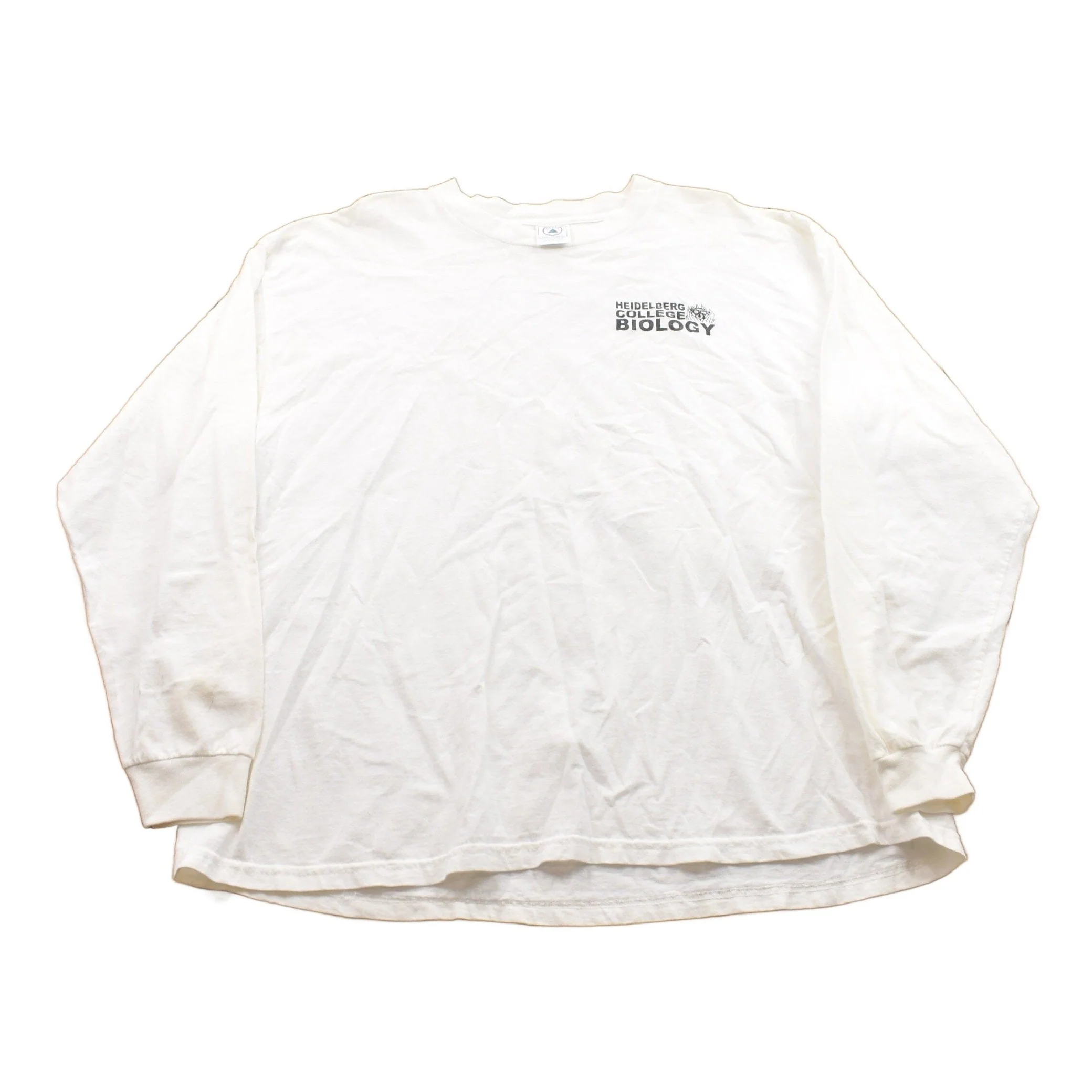 Vintage 1990s College Biology Crewneck Sweatshirt Men's XL - Image 2