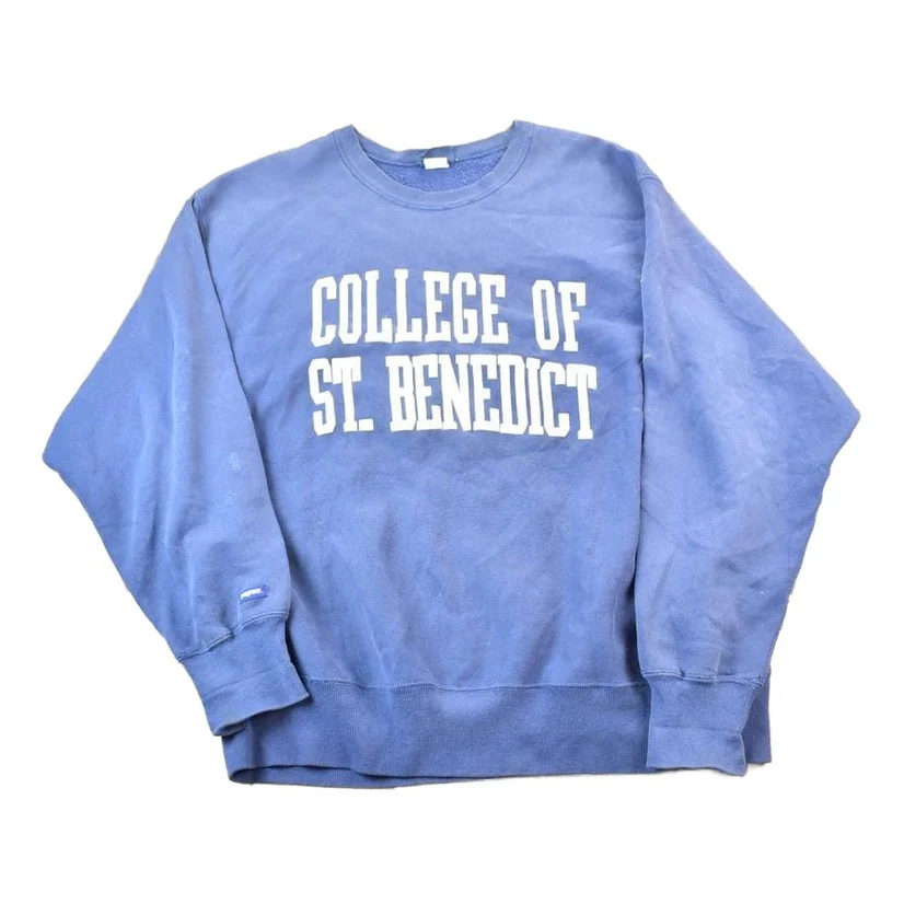 Vintage 1990s College Of St Benedict University Collegiate Jansport Crewneck Men's XL