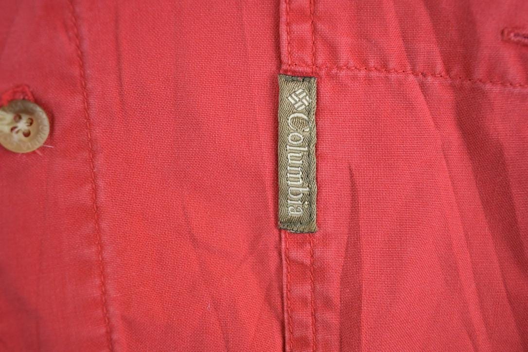 Vintage 1990s Columbia Button Up Western Style Style Shirt Men's Large - Image 4