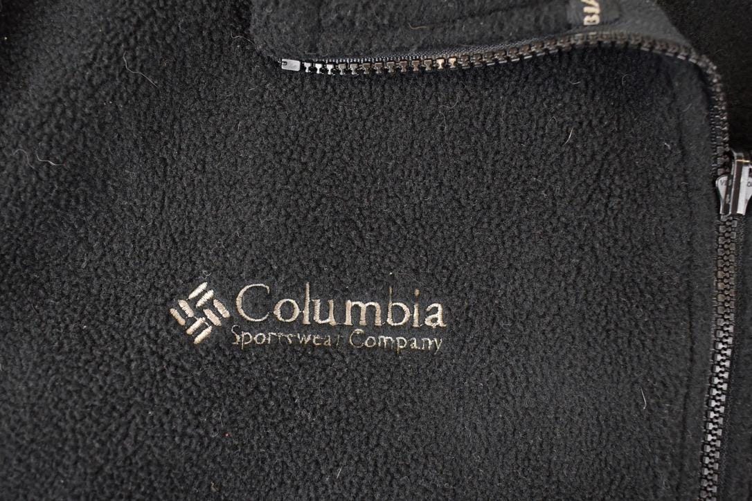 Vintage 1990s Columbia Fleece Outdoorsman Sweater Vest Men's L - Image 3