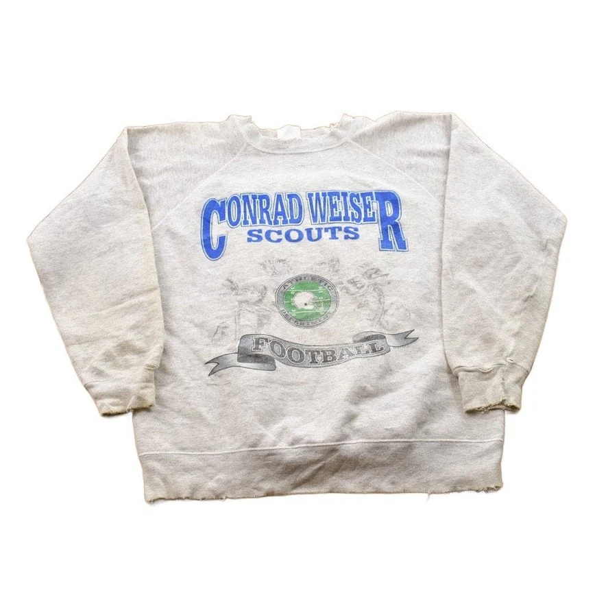 Vintage 1990s Conrad Weiser Scouts Football Crewneck Sweatshirt Men's Small