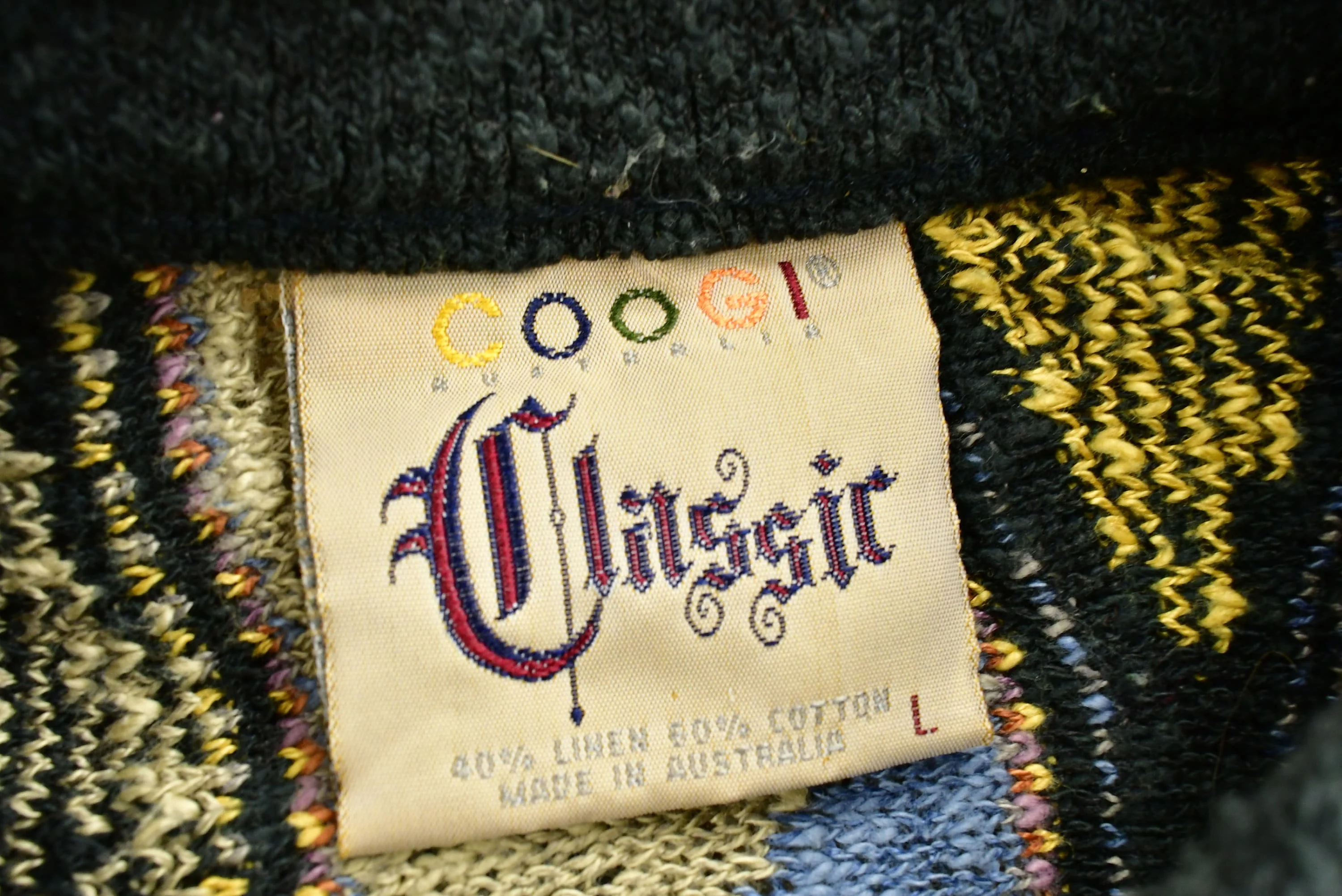 Vintage 1990s Coogi Classic Knit Sweater - Image 3