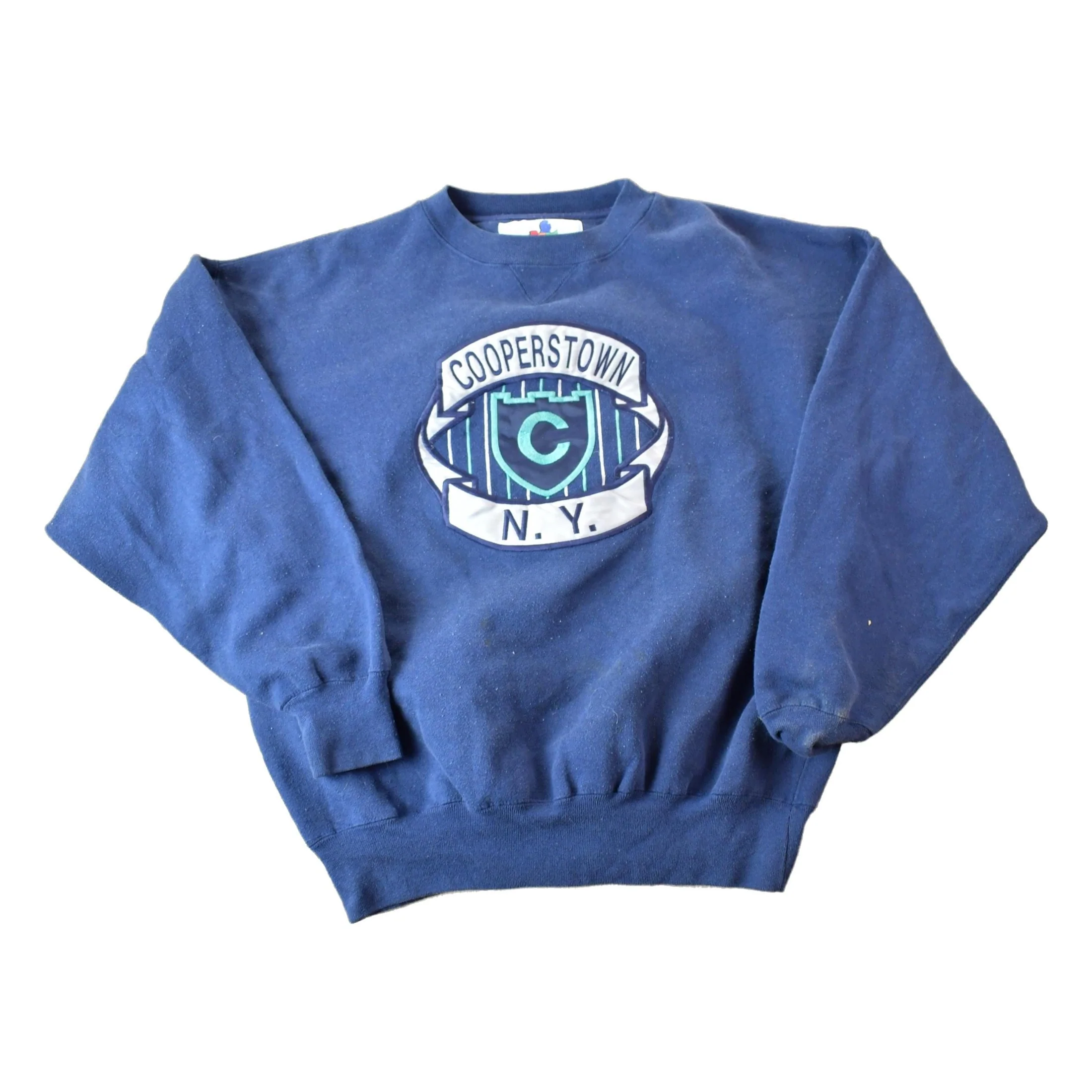 Vintage 1990s Cooperstown NY MLB Heavyweight Crewneck Sweatshirt Men's Large