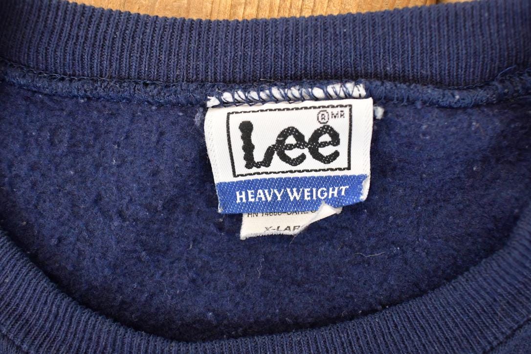 Vintage 1990s Crookston High School Crewneck Sweater Mens L - Image 4