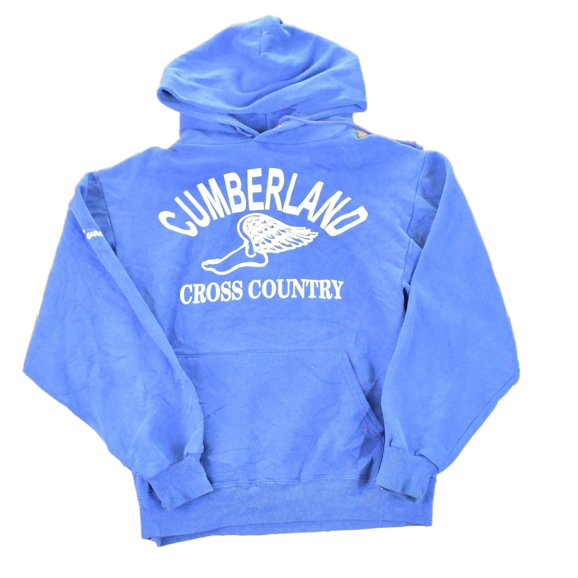 Vintage 1990s Cumberland Cross Country University Hoodie Sweater Men's M