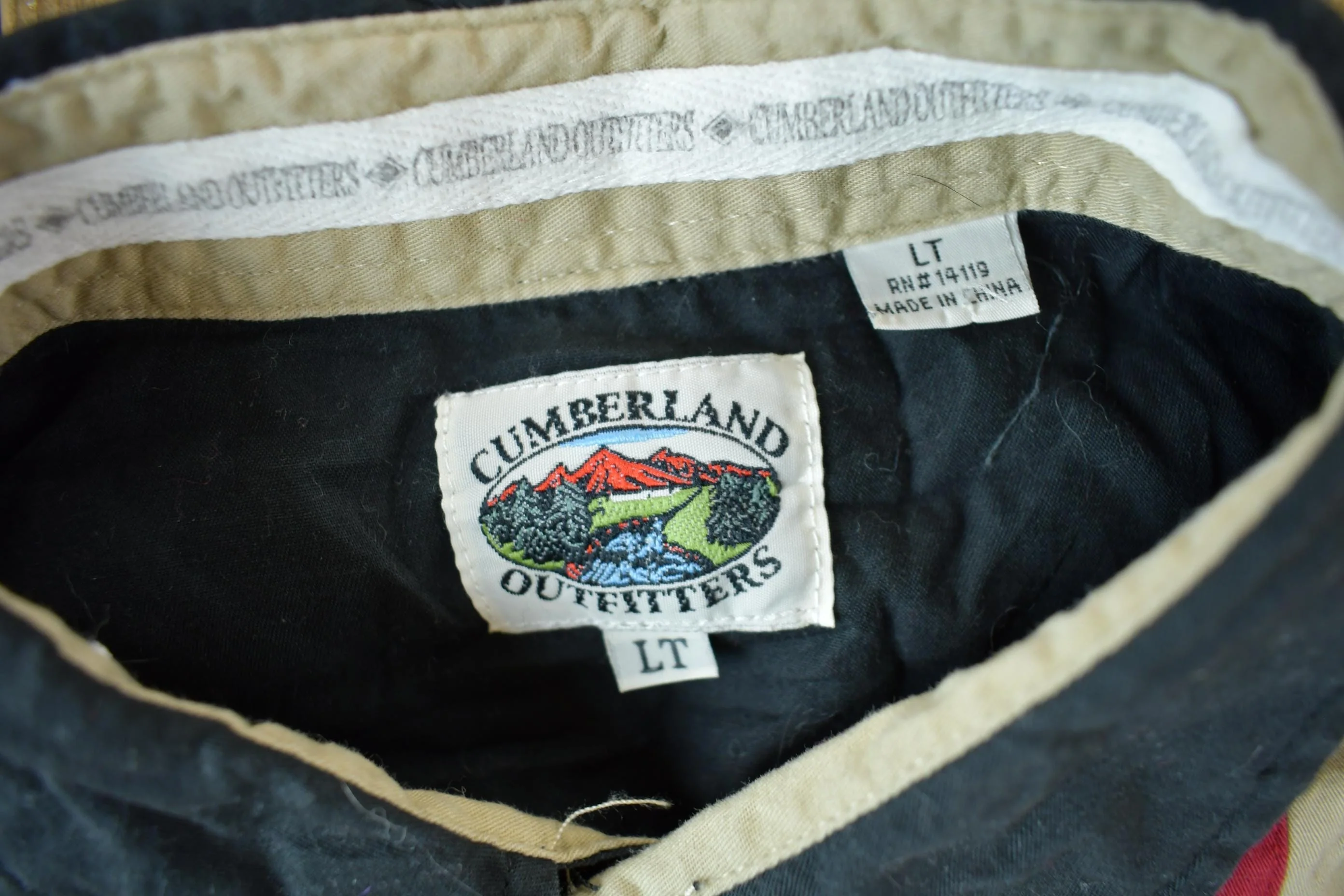 Vintage 1990s Cumberland Outfitters Western Aztec Theme Button Up Shirt Men's Large Tall - Image 5