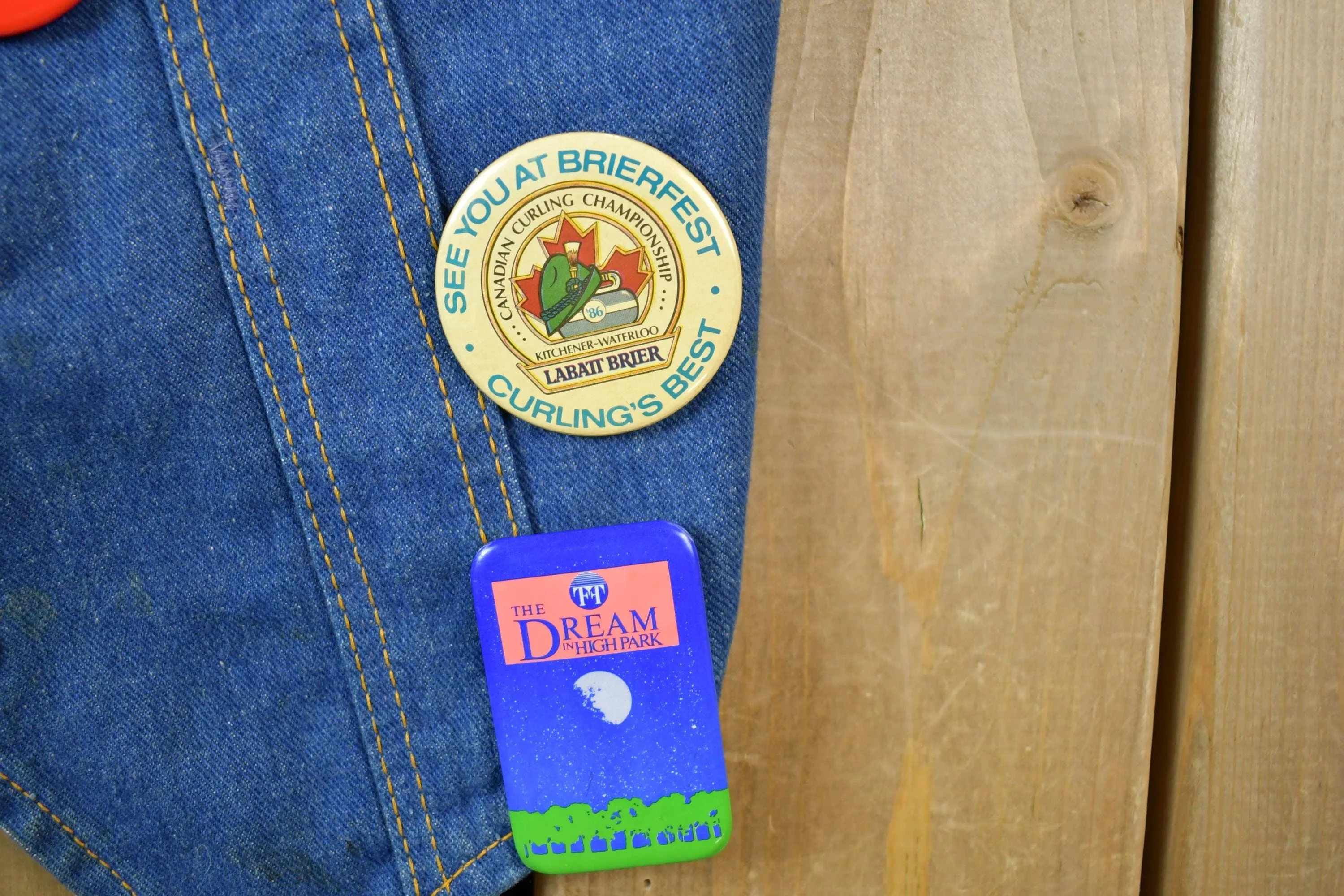 Vintage 1990s Custom Jean Jacket Button Vest Men's S - Image 4