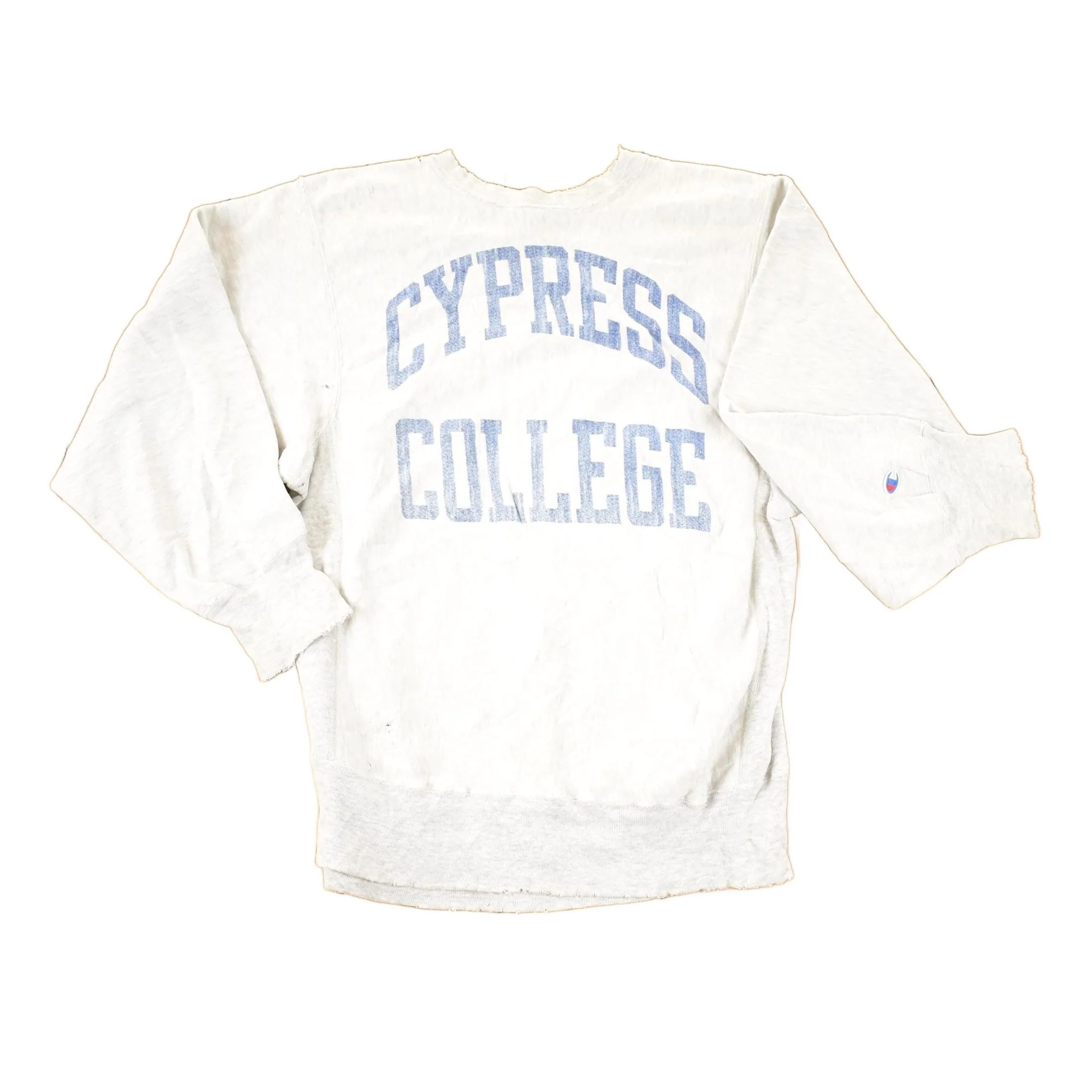 Vintage 1990s Cypress College Champion Reverse Weave Crewneck Sweatshirt Men's M